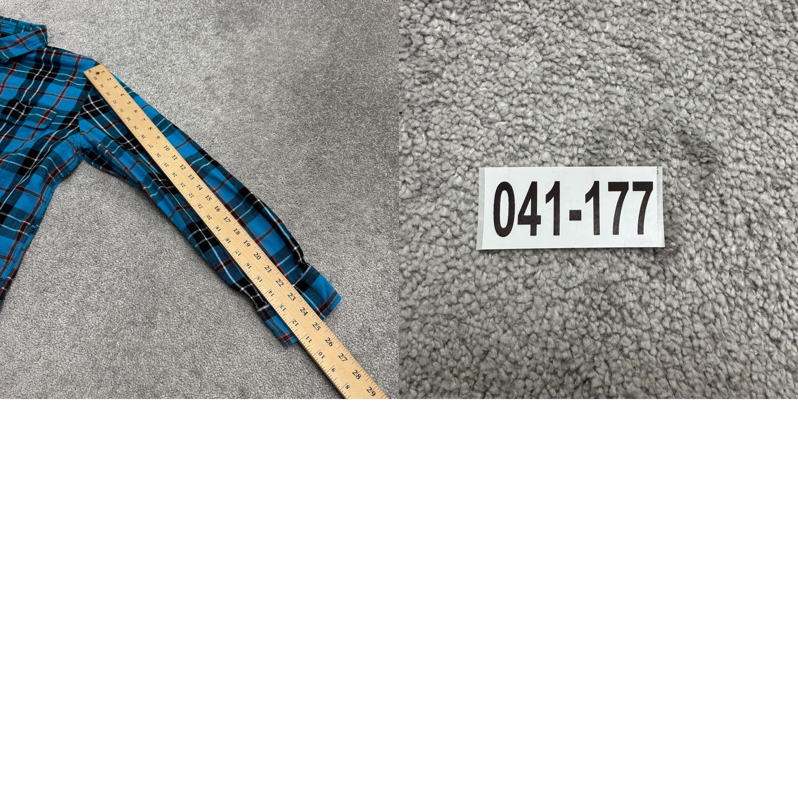 American Eagle Outfitters American Eagle Flannel Shirt Mens XL Blue Black Plaid Long Sleeve Button-Up Cotton Casual Size US XL / EU 56 / 4 - 9 Thumbnail
