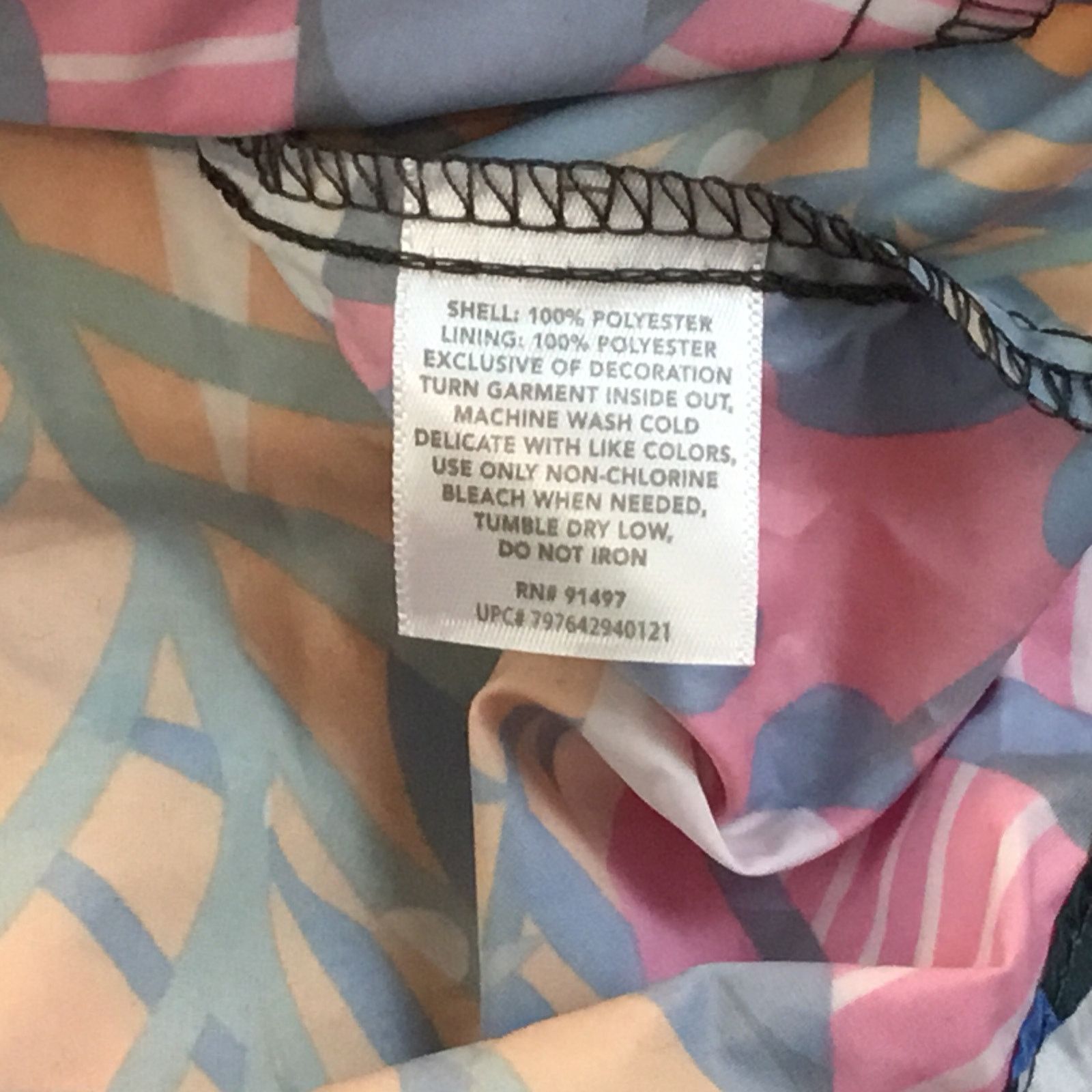 Other Lauren James Water Resistant Jacket Multi-Print Small NWT Size S / US 4 / IT 40 - 6 Thumbnail