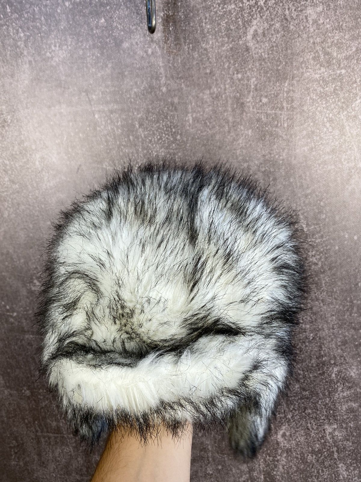 Vintage Vintage Fur Ushanka Beanie Mohair Trapper Hat VTg Size ONE SIZE - 6 Thumbnail