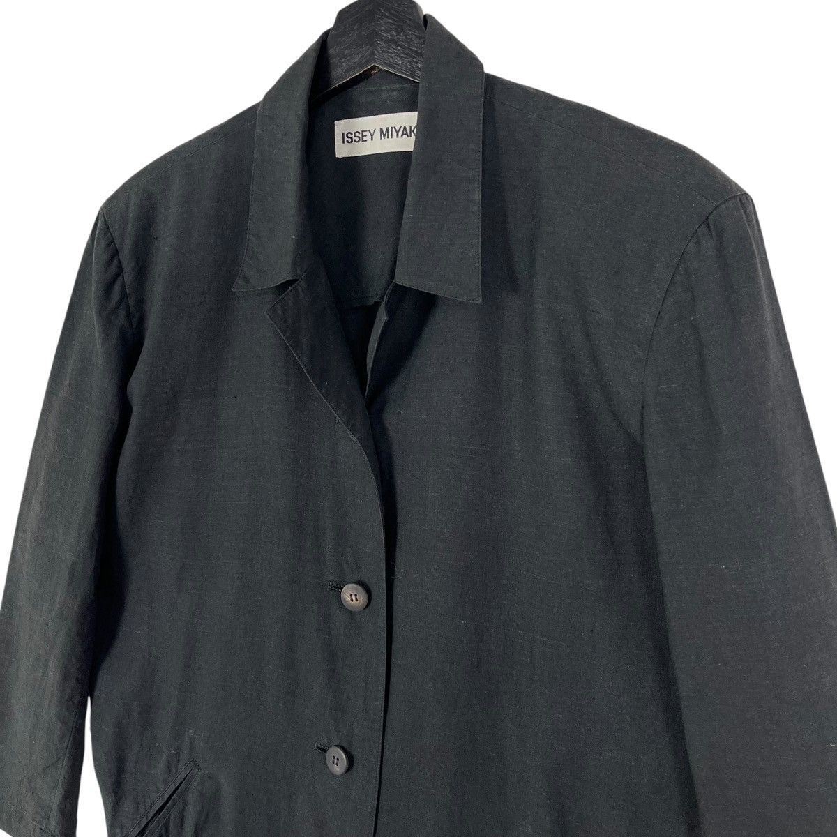 Designer × Issey Miyake × Pleats Please Issey Miyake Vintage Issey Miyake Button Up Light Jacket Size M / US 6-8 / IT 42-44 - 4 Thumbnail