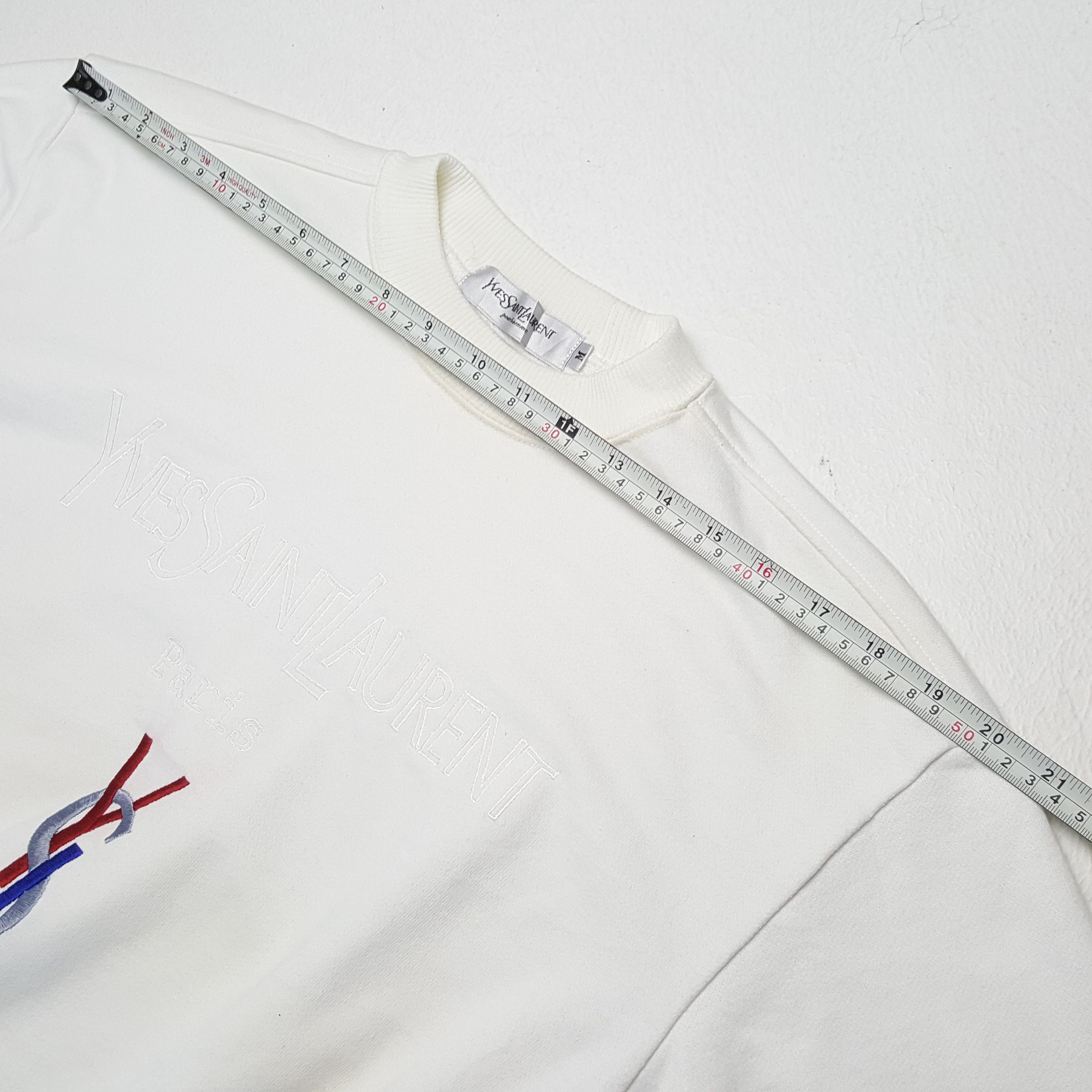 Vintage × Yves Saint Laurent Vintage YVES SAINT LAURENT Italian Brand Sweatshirts Size US M / EU 48-50 / 2 - 4 Thumbnail