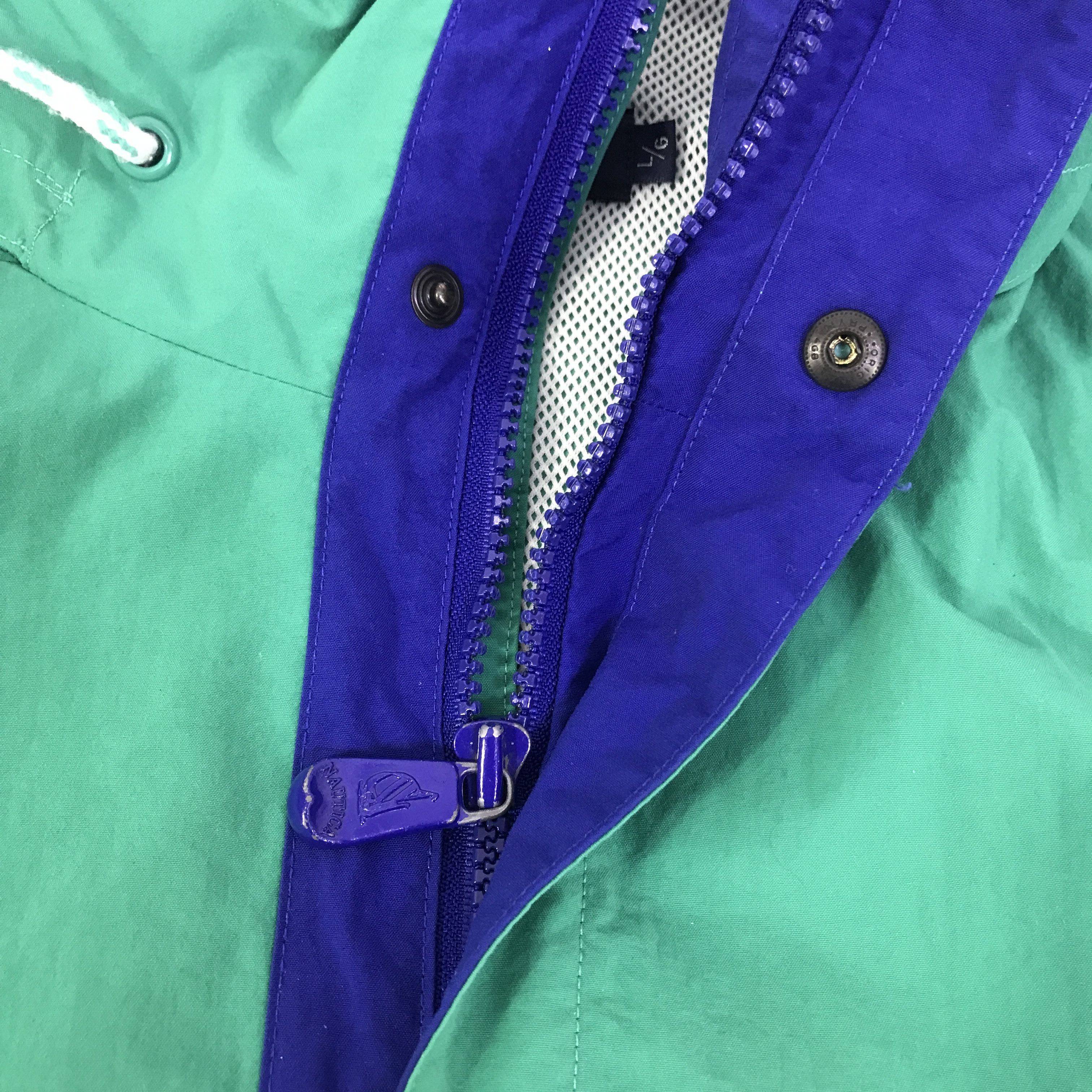 Nautica Vtg Nautica worker Bomber jacket K128B6 Size US L / EU 52-54 / 3 - 8 Thumbnail