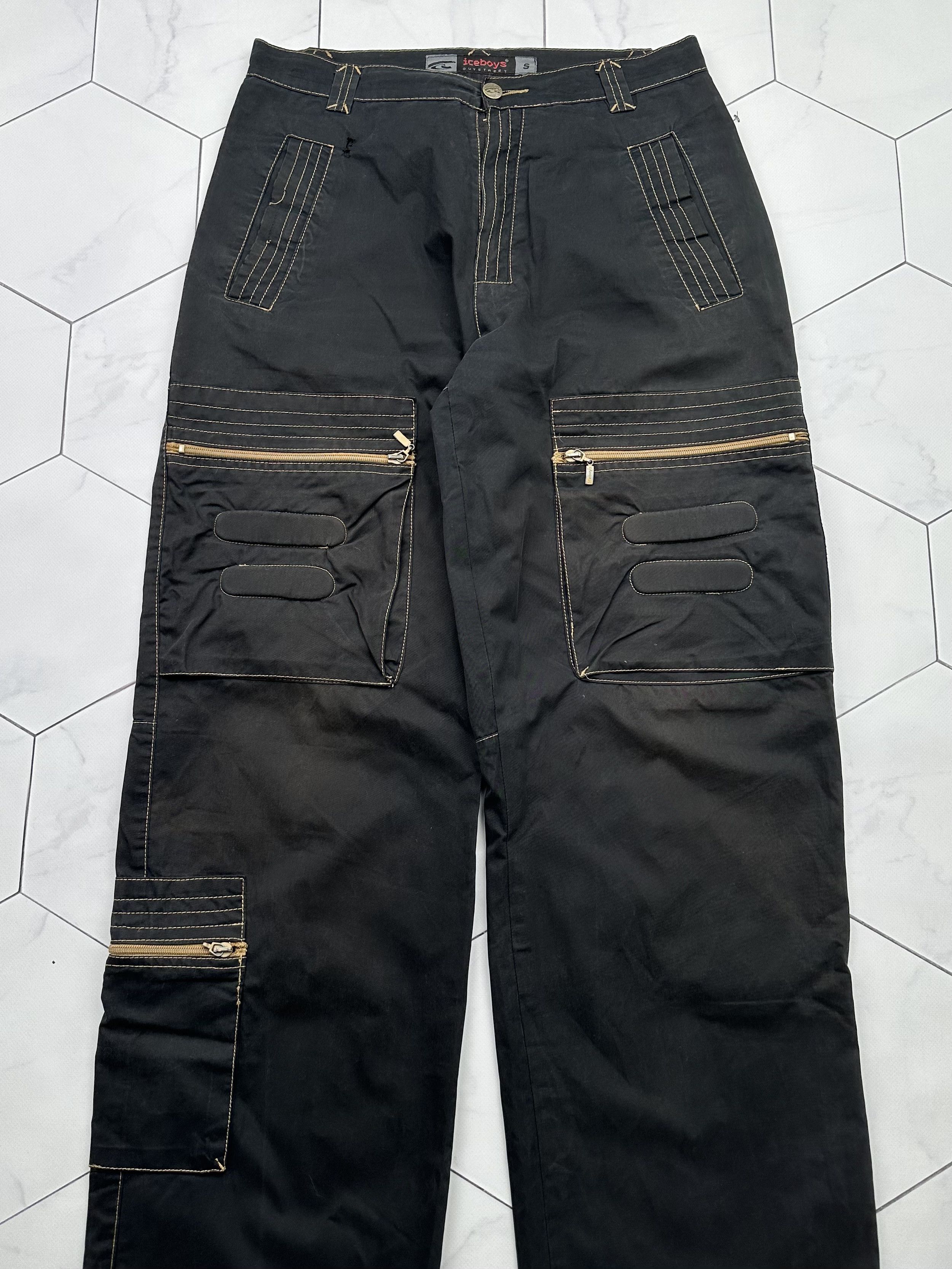 Japanese Brand Vintage Sun Faded Cargo Pants (B507)E2 Size US 30 / EU 46 - 2 Thumbnail