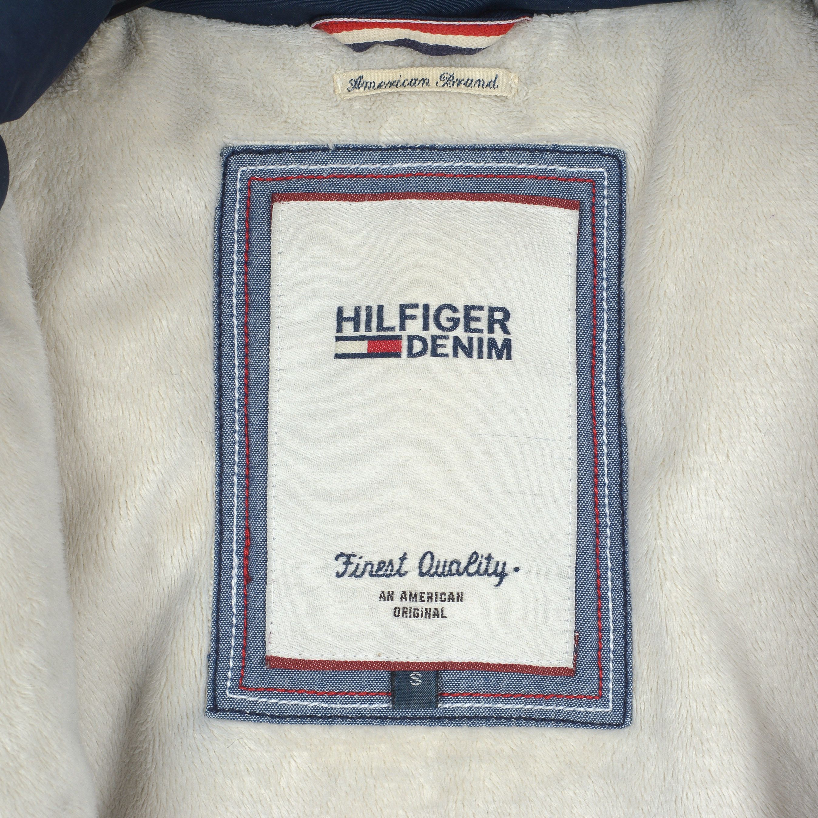 Tommy Hilfiger S Parka Hooded Jacket Insulated Down Feathers Coat Padded Size S / US 4 / IT 40 - 7 Thumbnail