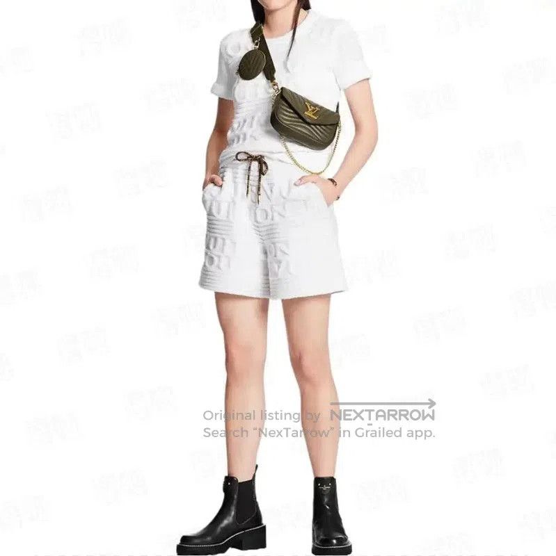 Louis Vuitton Louis Vuitton Ivory Cotton Women's T. Size S / US 4 / IT 40 - 8 Thumbnail