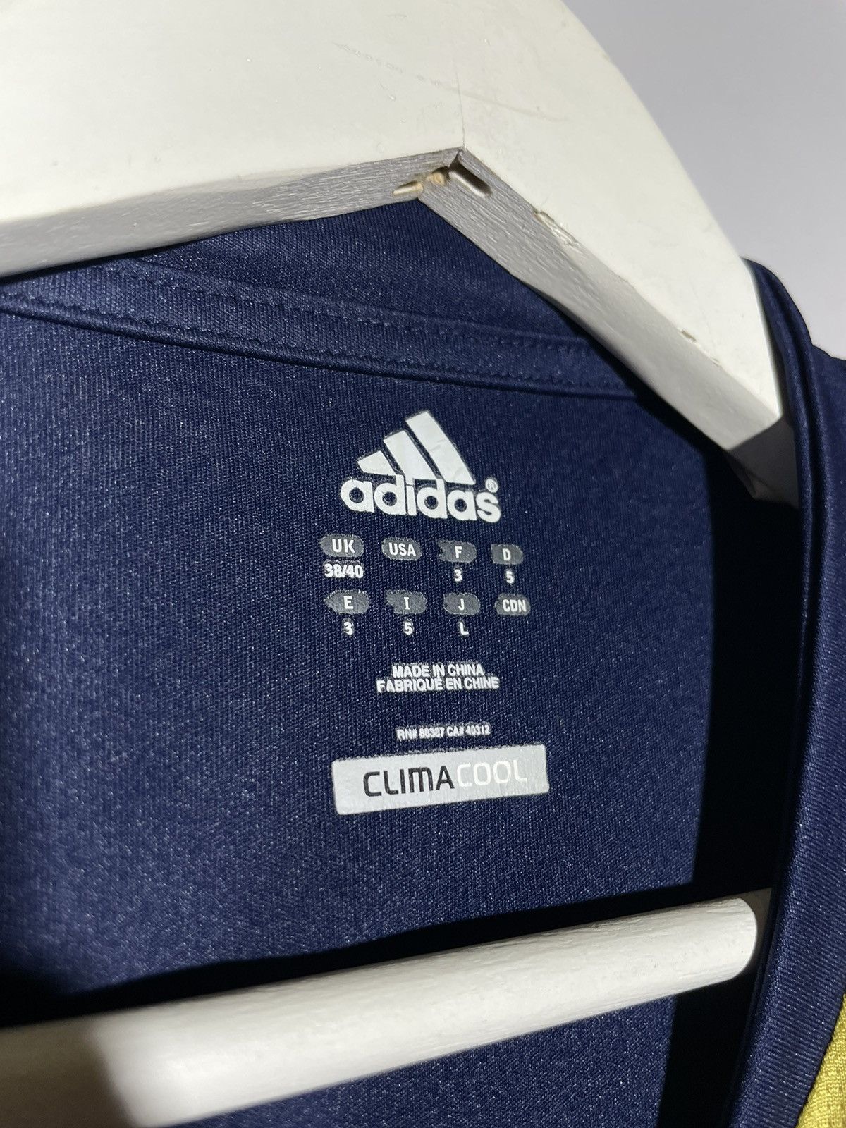 Adidas × Chelsea Soccer Chelsea FC Adidas 2010/11 Training Y2k Football Shirt Size US M / EU 48-50 / 2 - 13 Thumbnail
