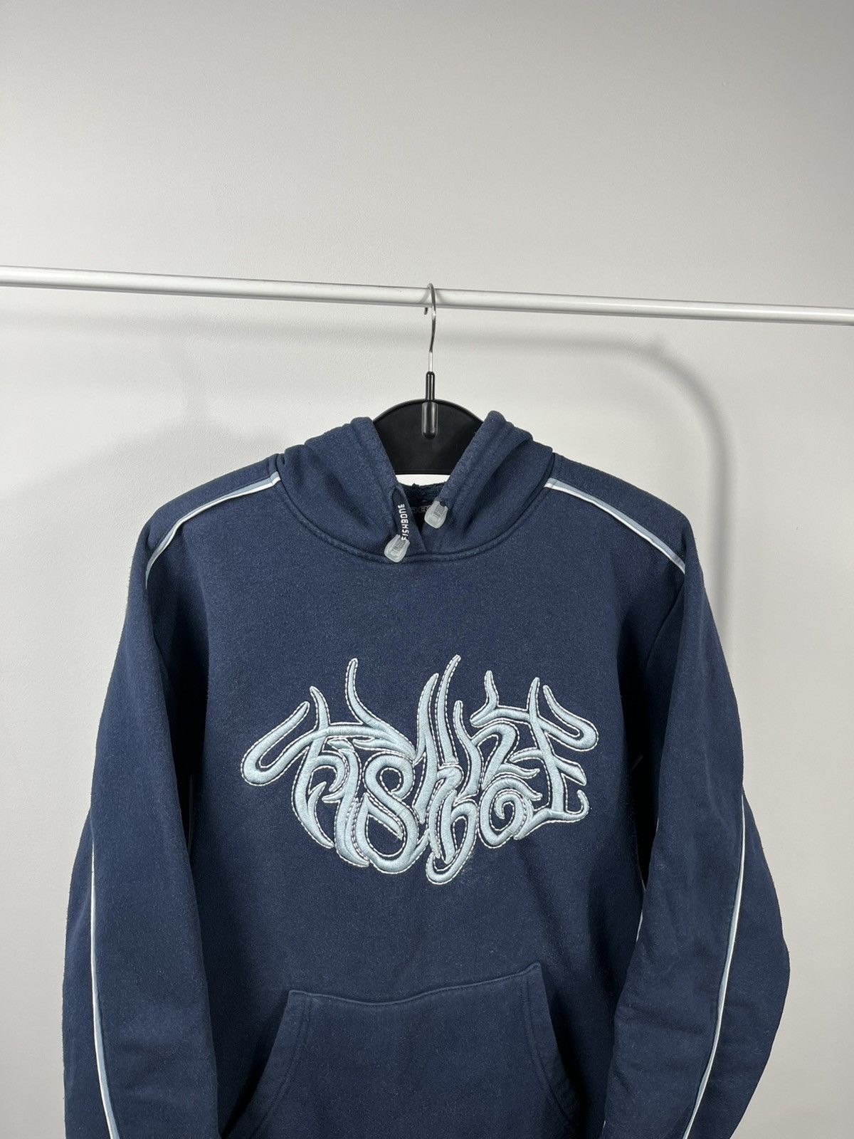 Other Fishbone Embroidered Logo Hoodie Blue Size M Size US M / EU 48-50 / 2 - 2 Thumbnail