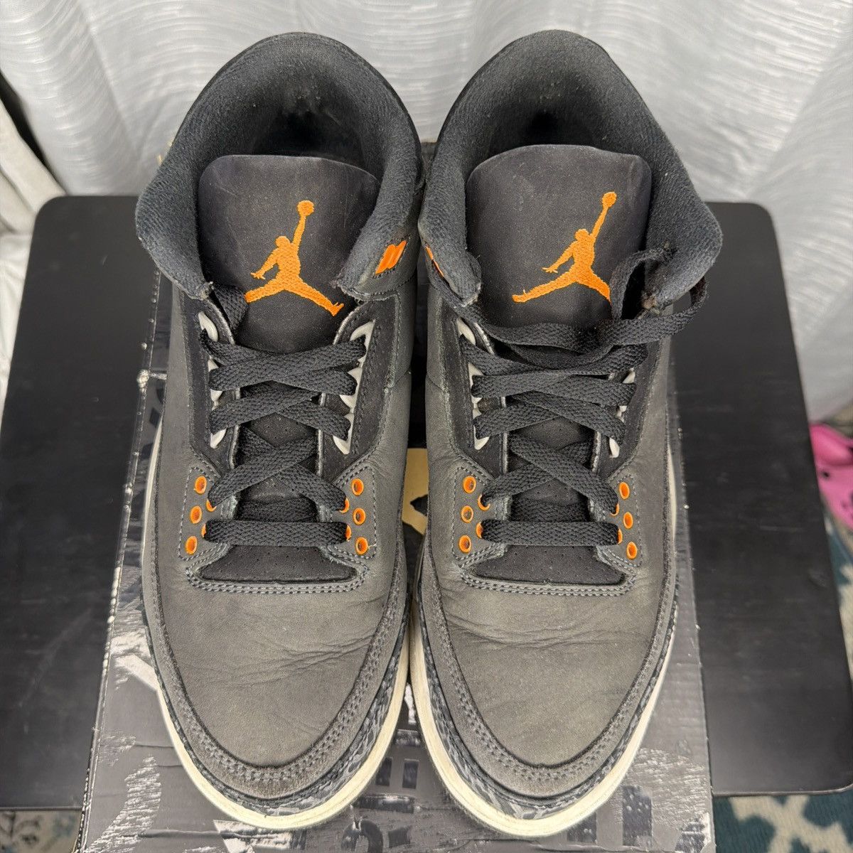 Nike Jordan 3 Retro Fear Pack size 8.5 Men’s Size US 8.5 / EU 41-42 - 4 Thumbnail