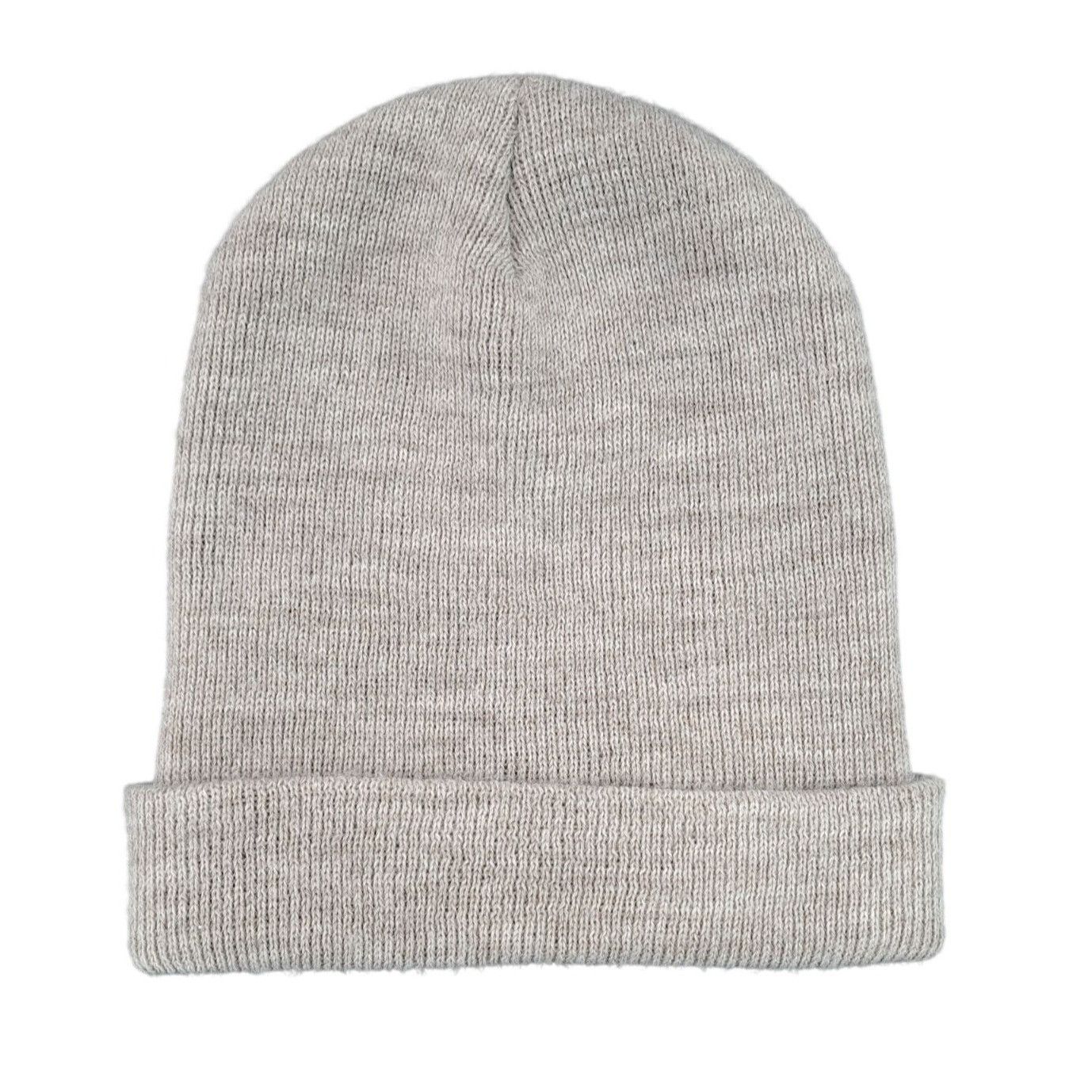 Carhartt Carhartt Acrylic Knit Beanie Tan Beige Gray Unisex Hat Cuff Size ONE SIZE - 5 Thumbnail
