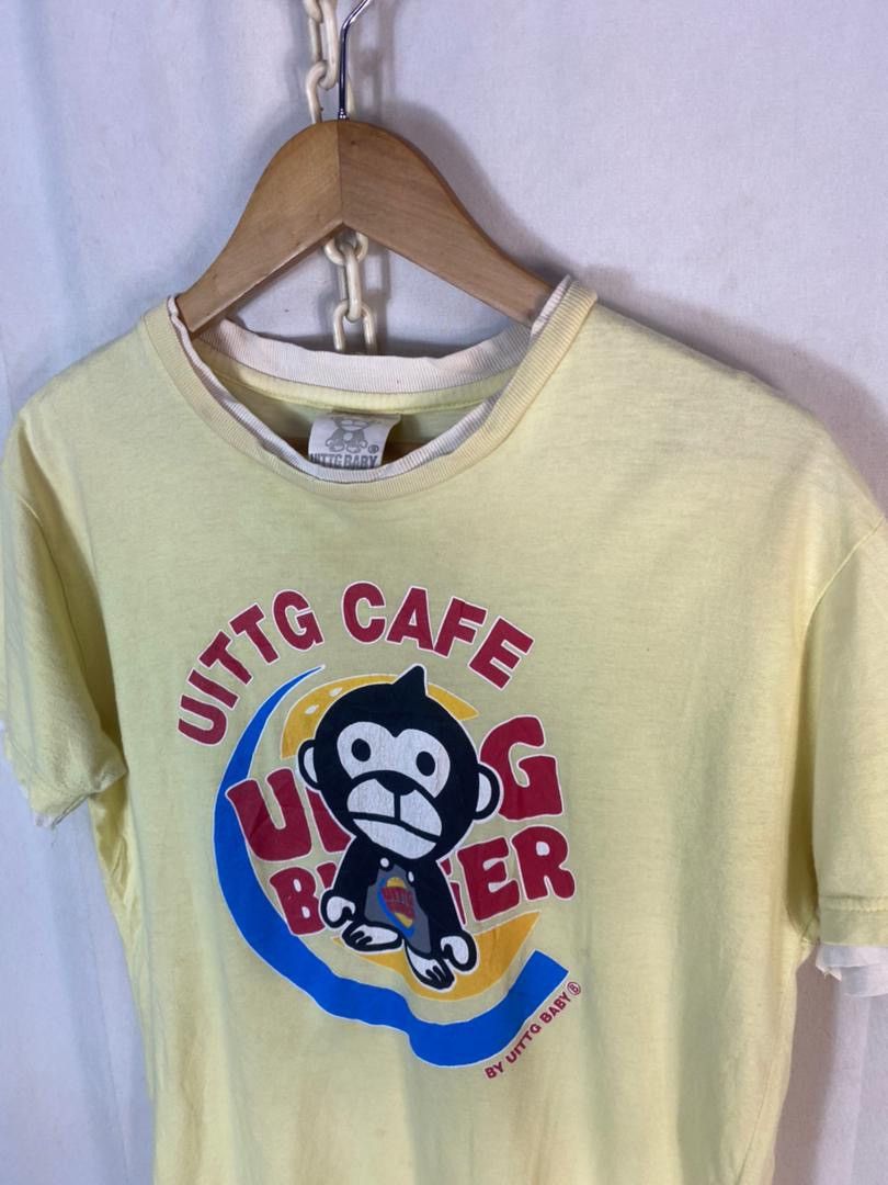 Japanese Brand Uittg baby cafe burger printed tshirt Size US M / EU 48-50 / 2 - 3 Thumbnail
