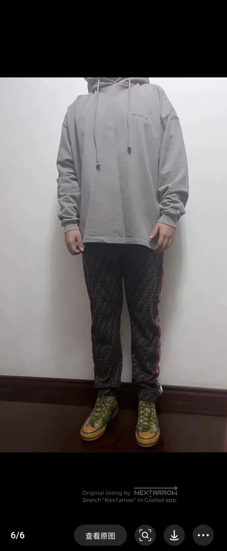 Fendi Fendi Runway FF Print Sweatpants. Size US 32 / EU 48 - 6 Thumbnail