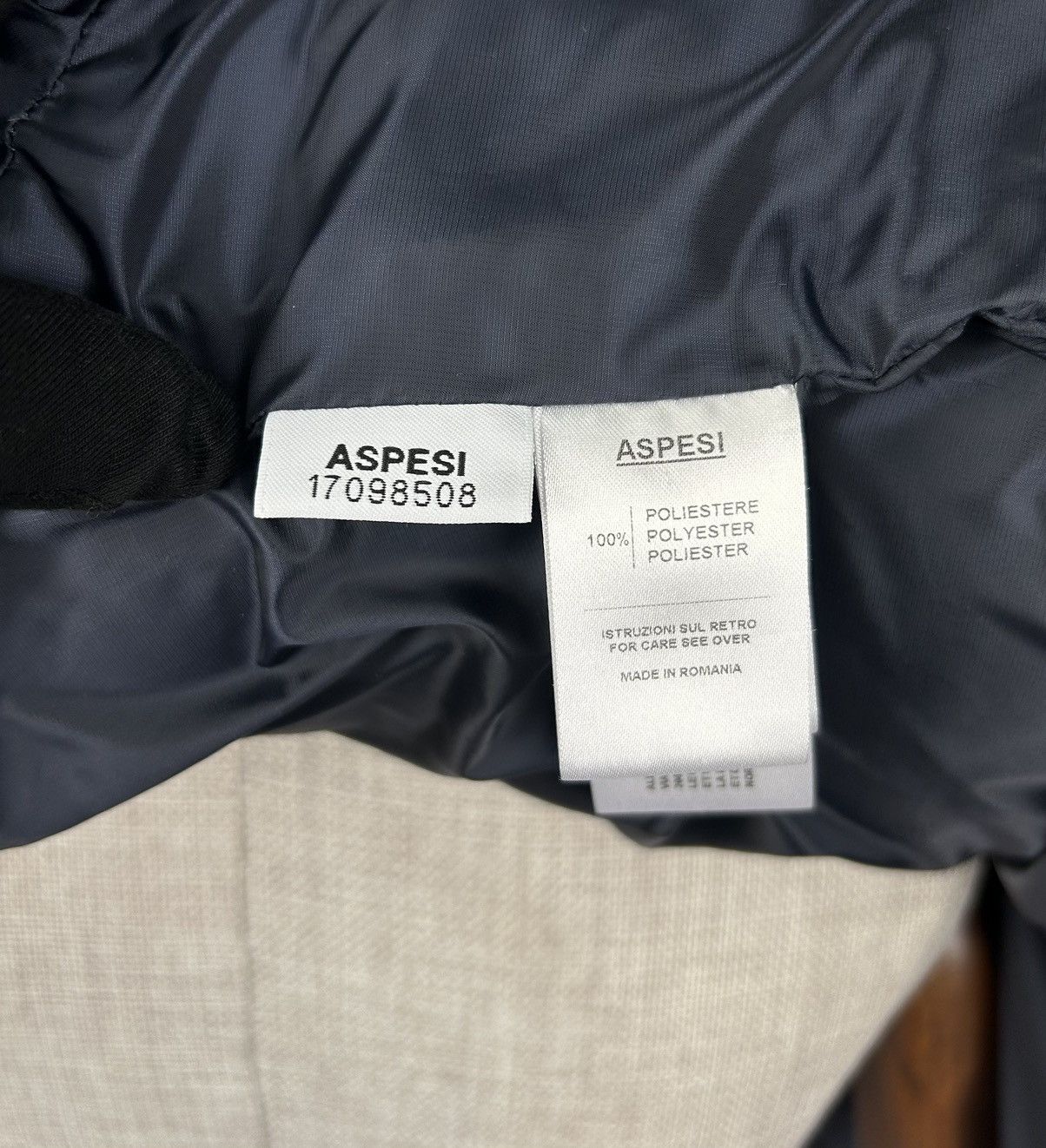 Aspesi × Designer Aspesi Mafalda Navy Down Jacket Coat Size S Size S / US 4 / IT 40 - 11 Thumbnail