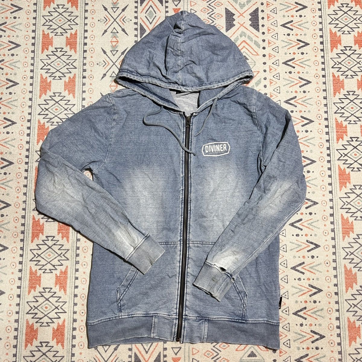 Japanese Brand Diviner Punk Bone hoodie Size US L / EU 52-54 / 3 - 4 Thumbnail