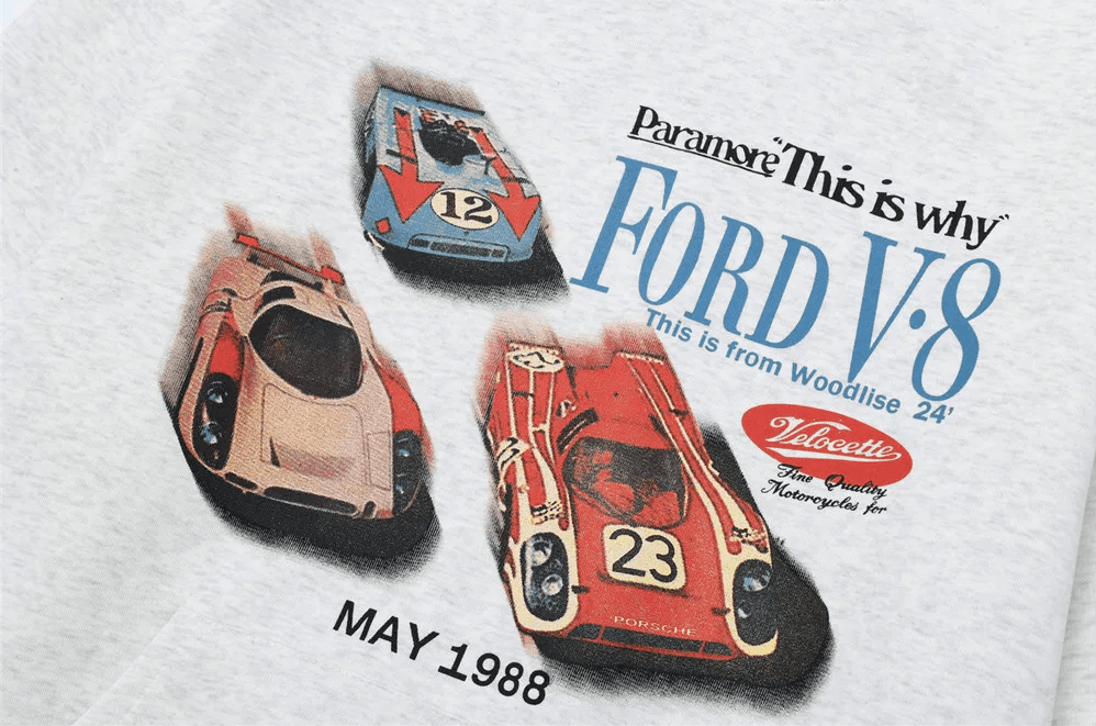 Japanese Brand × Vintage "Ford V-8-L" Hoodie Size US L / EU 52-54 / 3 - 3 Thumbnail