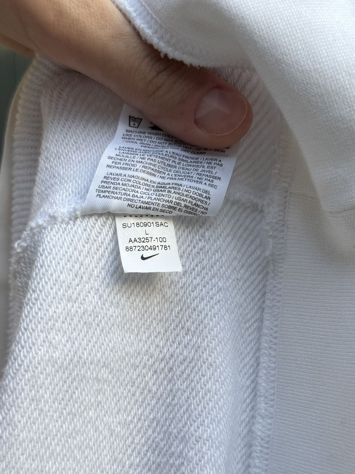 Nike × Off-White Off white logo Nike Size US L / EU 52-54 / 3 - 7 Thumbnail