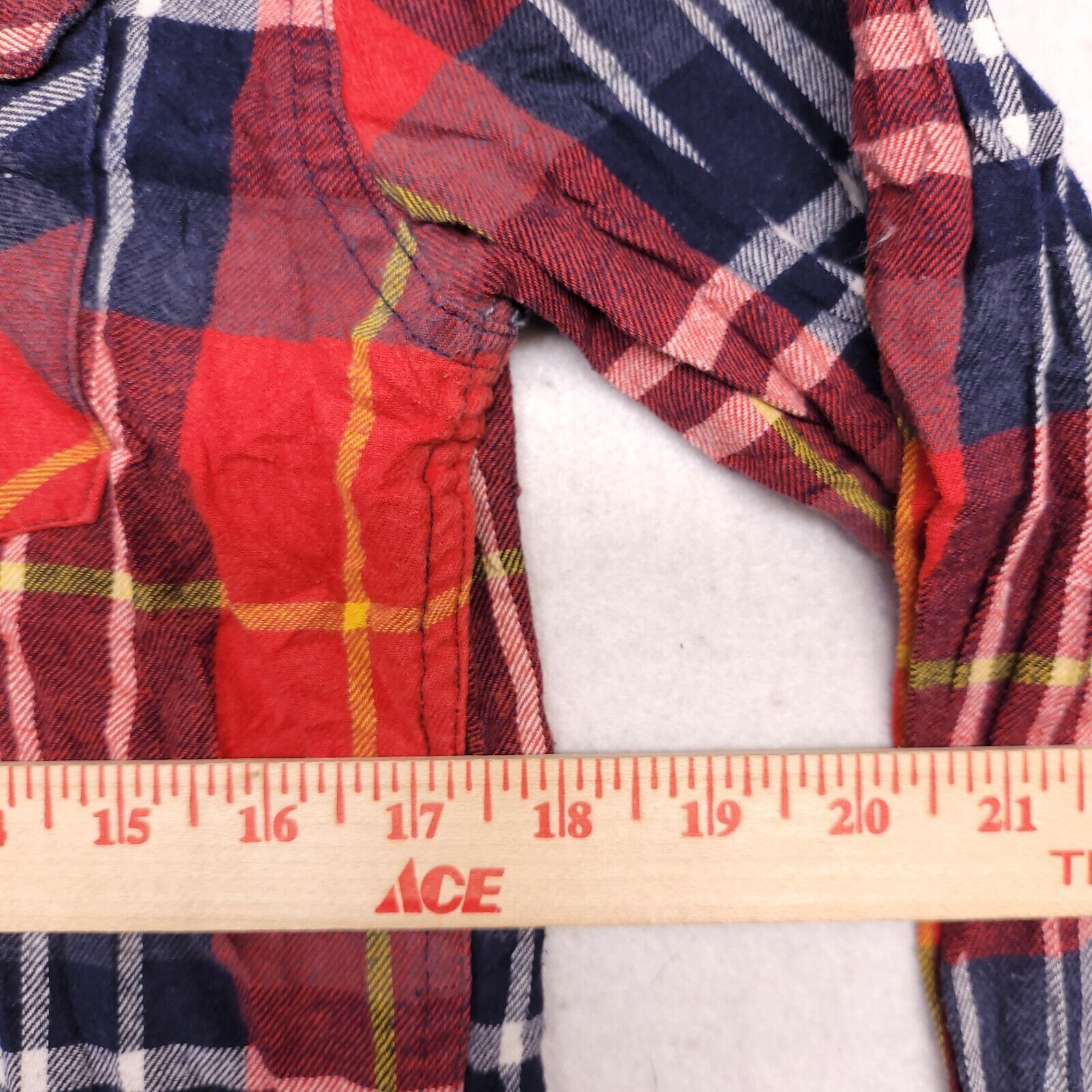 Urban Pipeline Urban Pipeline Madras Flannel Button Shirt Mens Size S Red Size US S / EU 44-46 / 1 - 7 Thumbnail