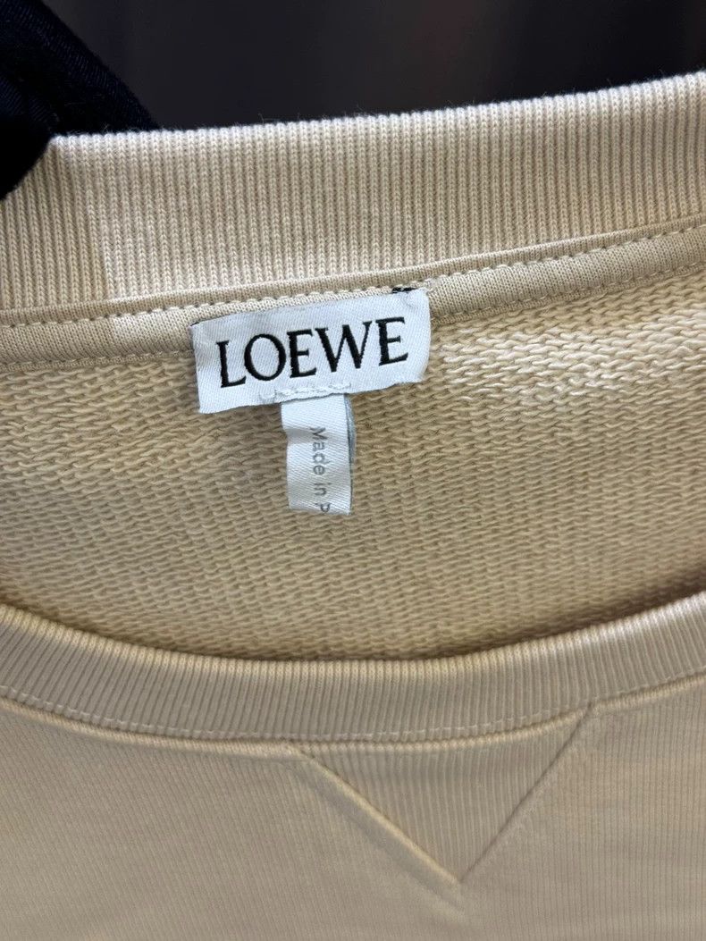 Loewe LOEWE Embroidered round neck hoodie Size XL / US 12-14 / IT 48-50 - 4 Thumbnail