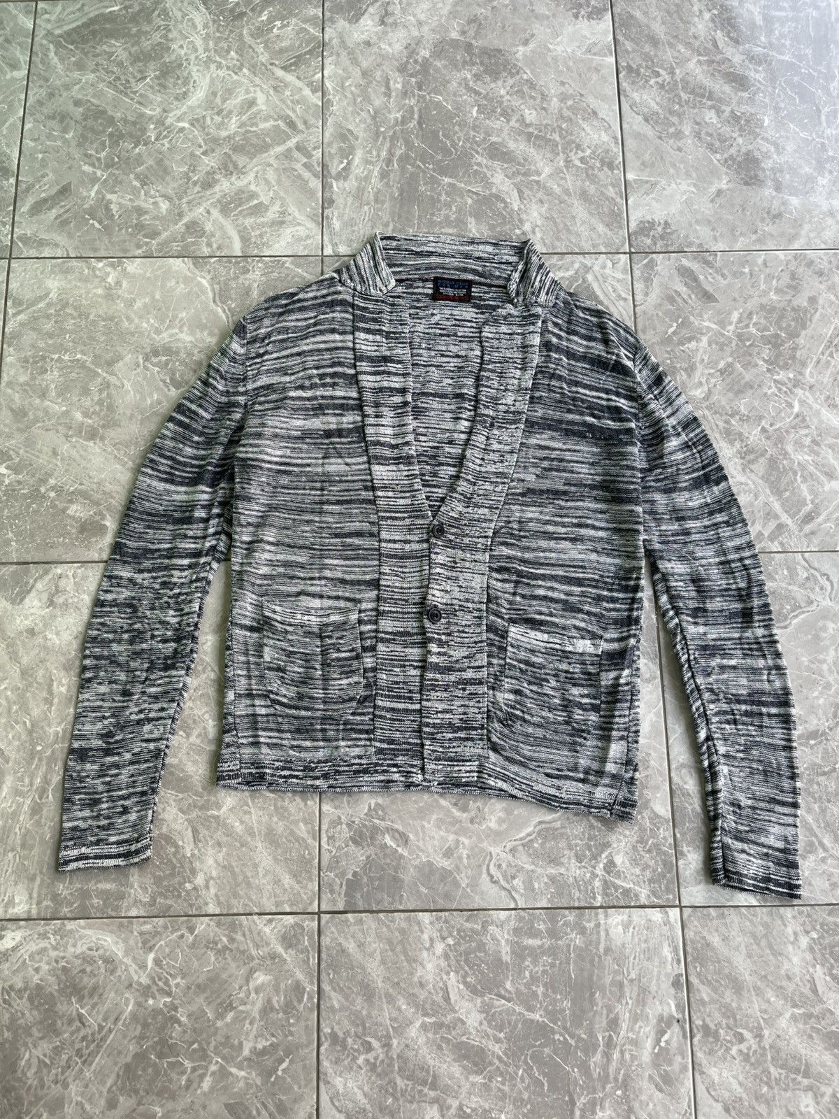Nicole Club Nicole Club For Men Knit Blazer Size US M / EU 48-50 / 2 - 1 Thumbnail