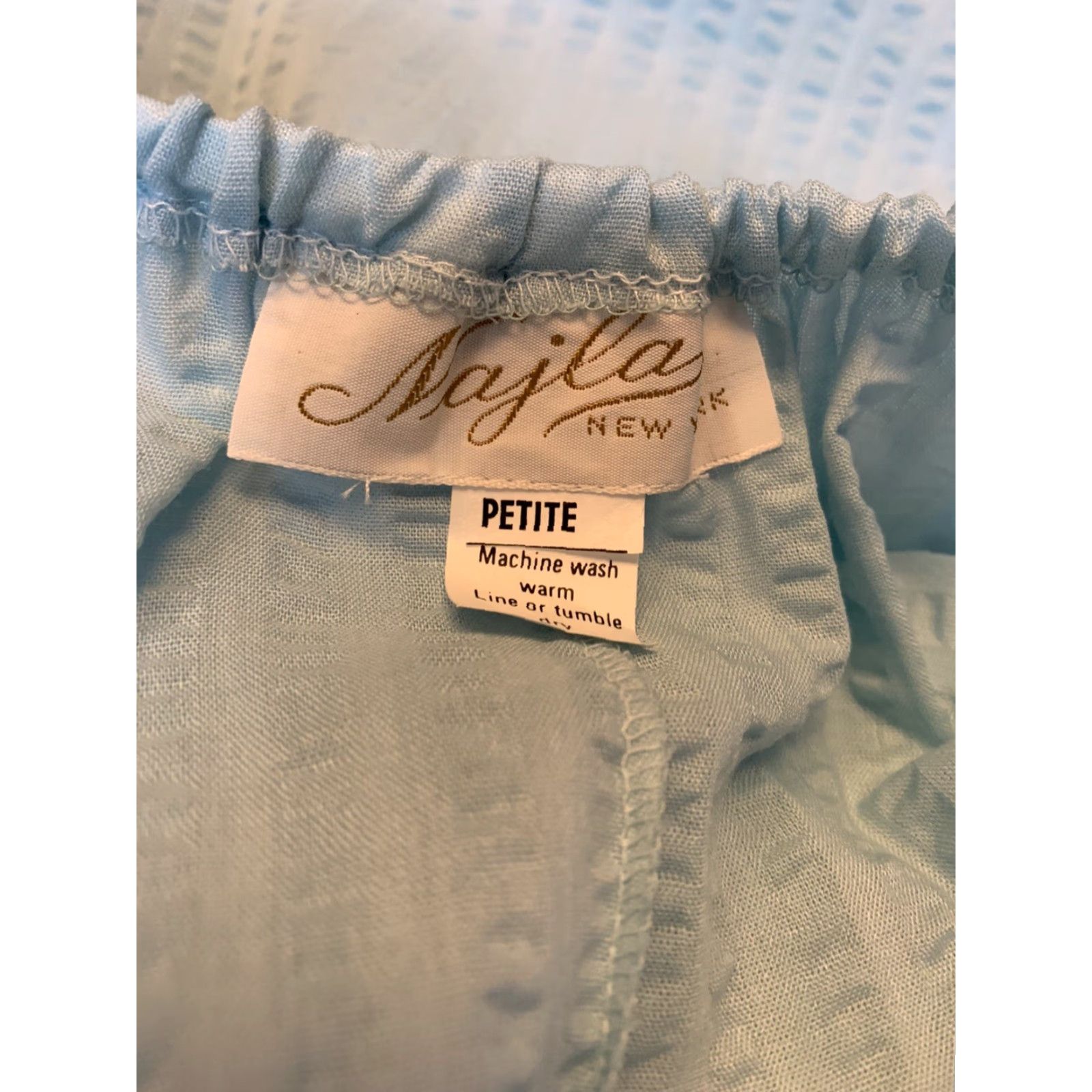 Vintage VINTAGE Najla New York Long Blue Summer Lace Rayon Blend Nightgown S USA NOS Size ONE SIZE - 7 Thumbnail