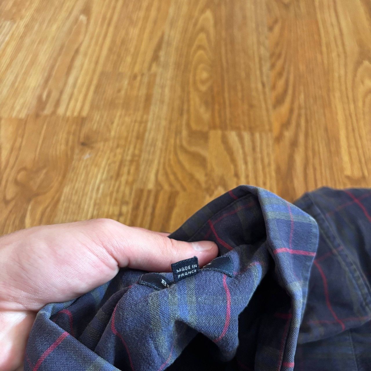Burberry Burberry Men’s Multi Color Plaid Cotton Flannel Button L Size US L / EU 52-54 / 3 - 6 Thumbnail