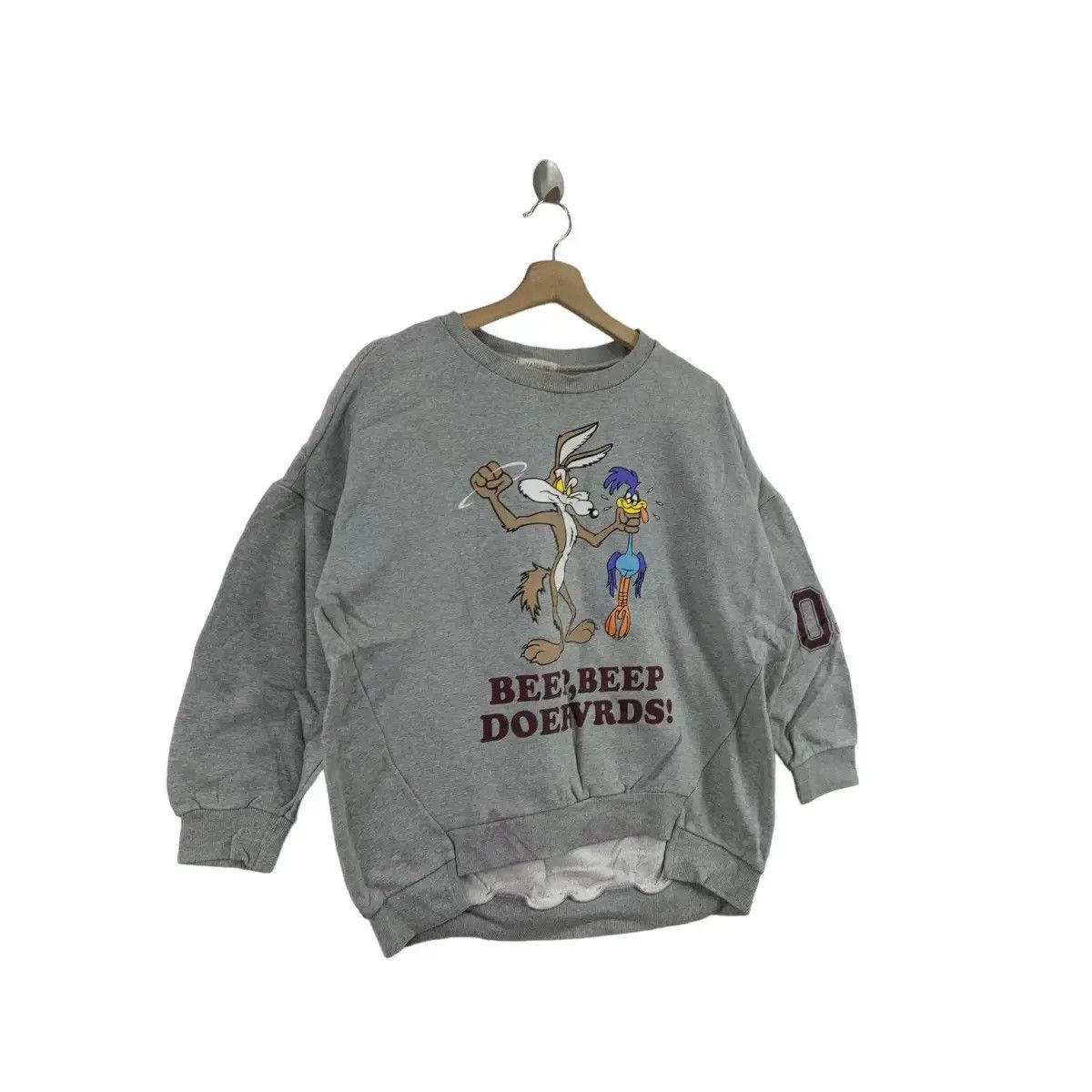 Warner Bros Vtg LOONEY TUNES Wile Coyote Road Runner Space Jam Size XL / US 12-14 / IT 48-50 - 3 Thumbnail