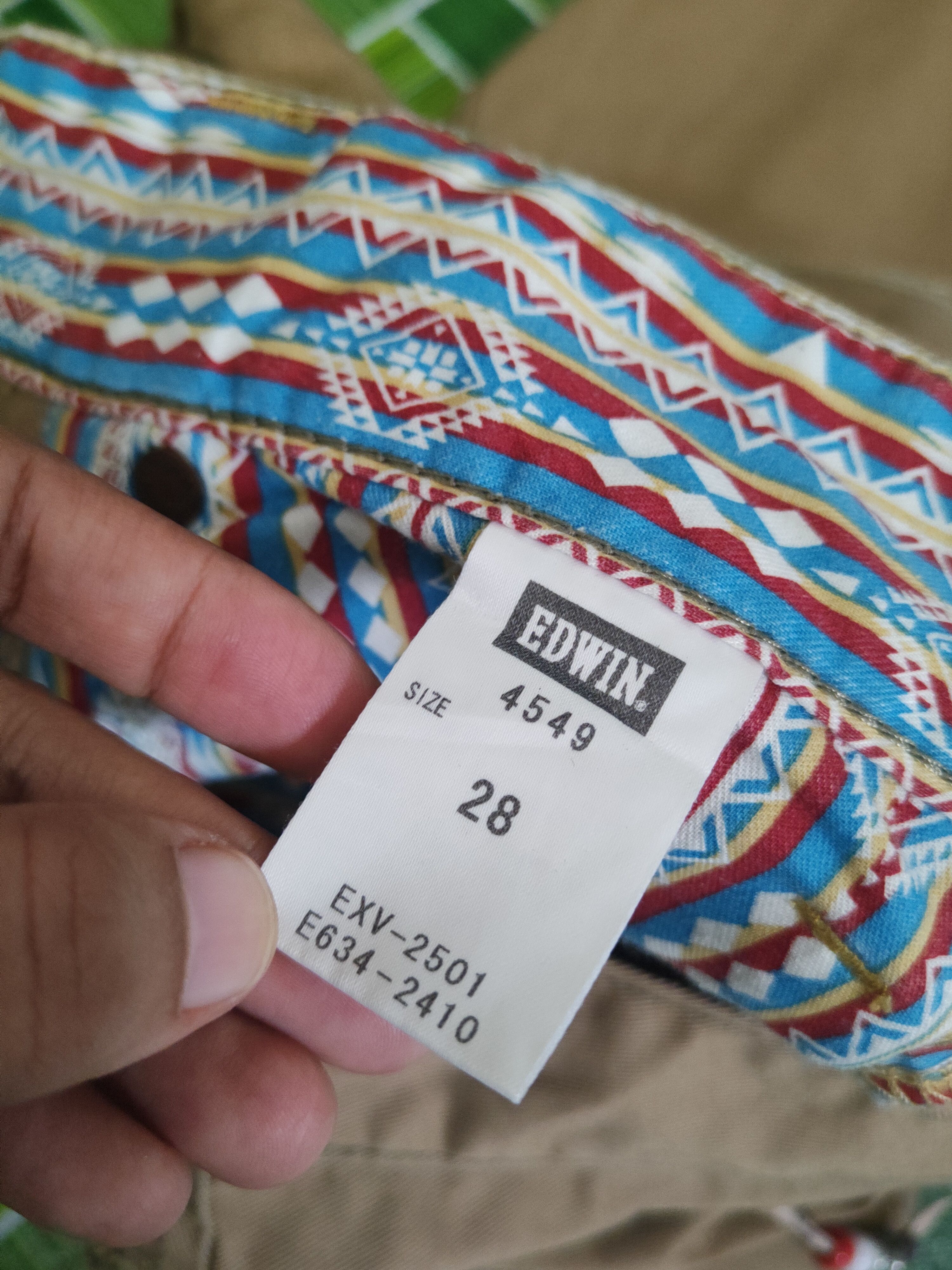 Edwin DL Edwin Beige Multipocket Casual Pants #46-243T Size US 28 / EU 44 - 14 Thumbnail