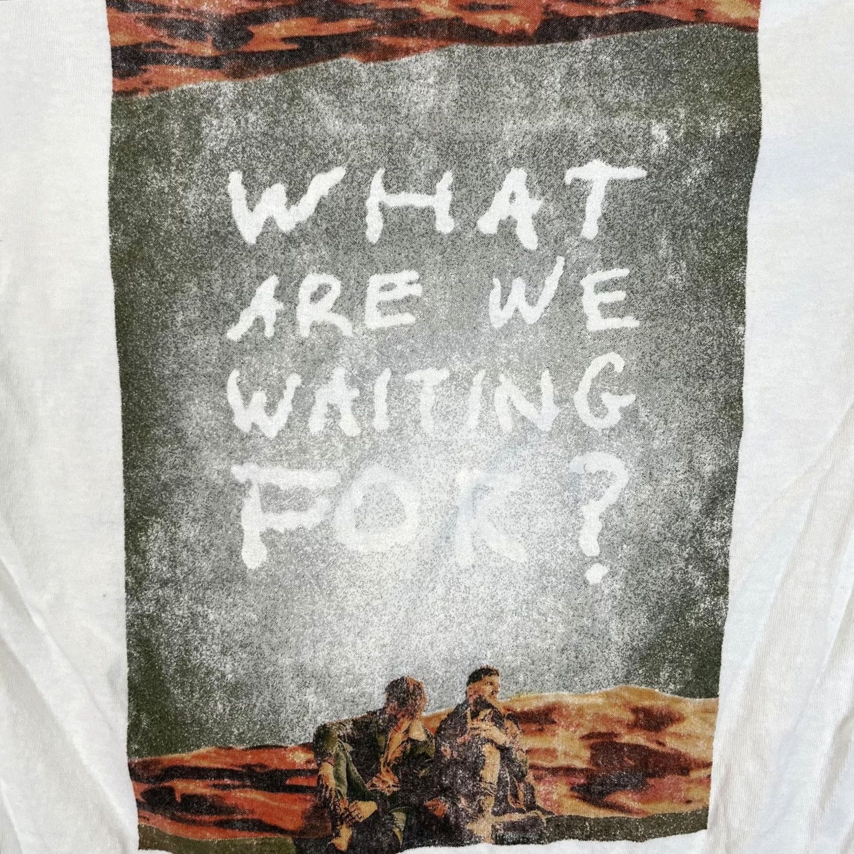 Gildan For King & Country T-Shirt Long Sleeve Size M White What Are We Waiting For Tour Mens Size US M / EU 48-50 / 2 - 2 Thumbnail