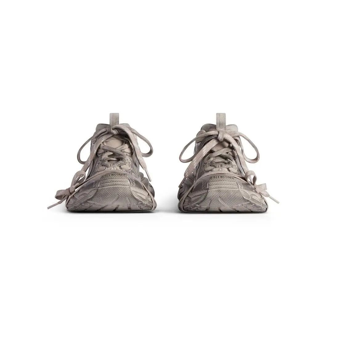 Balenciaga o1w1db10325 3XL Summer Mesh Sneakers in Beige/Pink Size US 11 / EU 44 - 3 Thumbnail