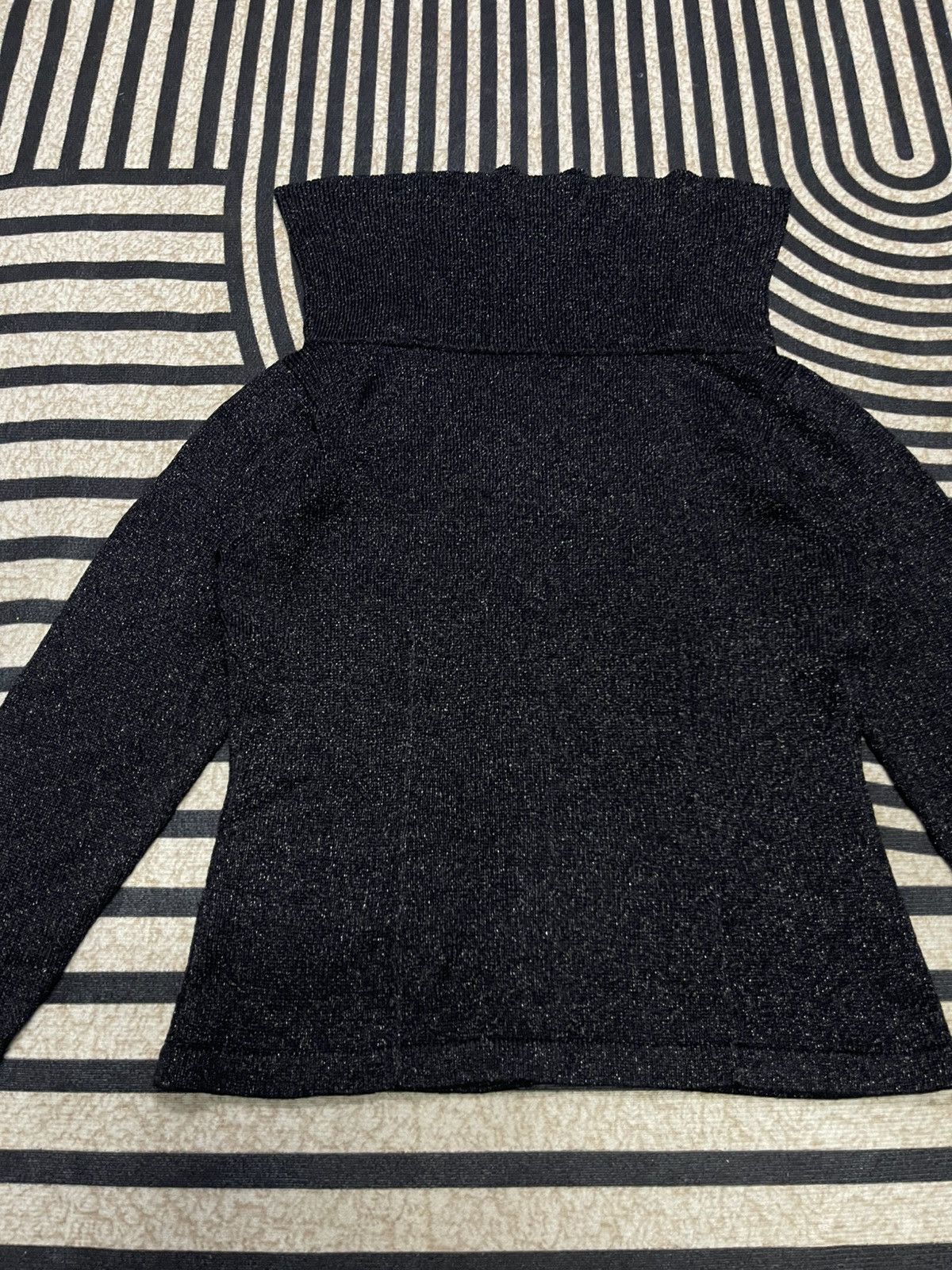 Paco Rabanne 90s PACO RABANNE GLITTER OFF- SHOULDER LONG SLEEVE Size M / US 6-8 / IT 42-44 - 4 Thumbnail