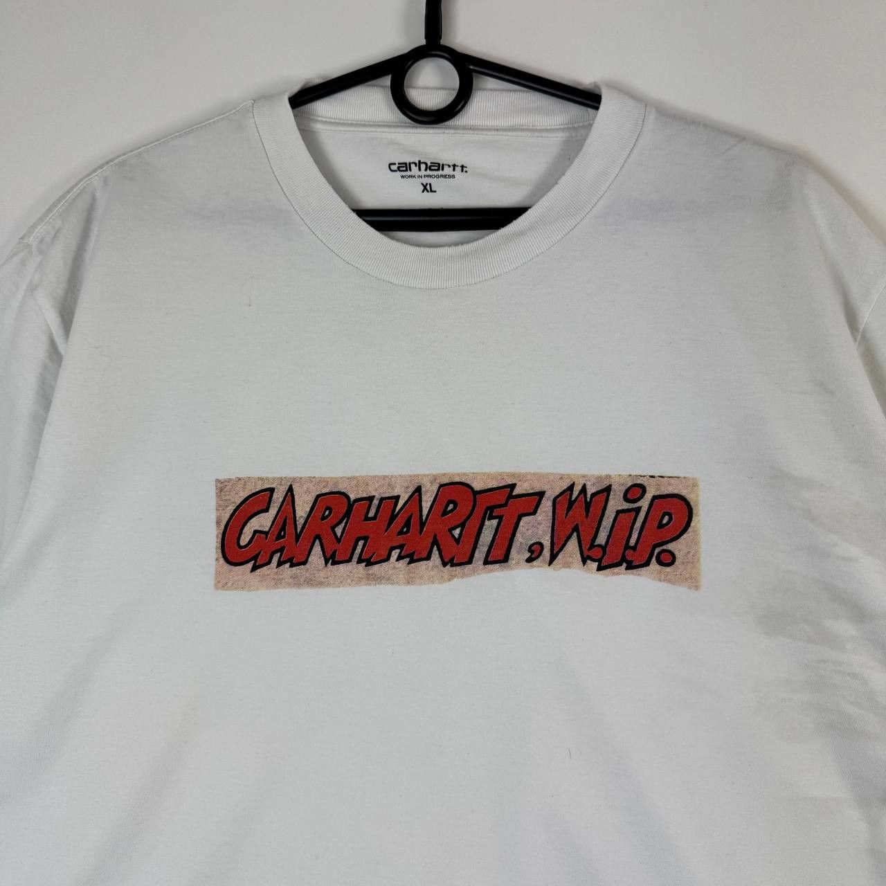 Carhartt Carhartt WIP Logo T-Shirt White Men Size XL Size US XL / EU 56 / 4 - 2 Thumbnail