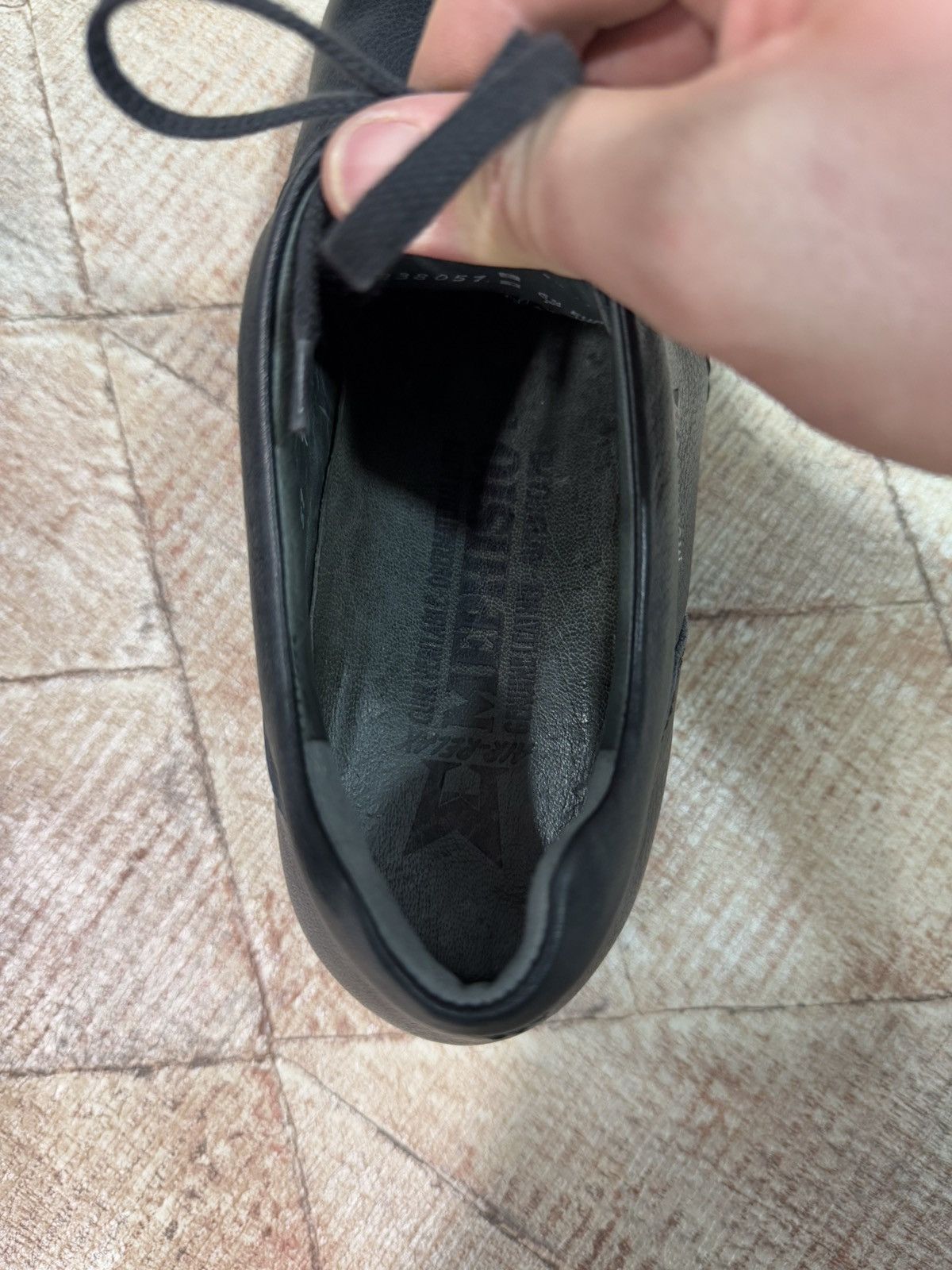 Genuine Leather × Mephisto Mephisto Leather Derby Black Shoes High Quality Casual Hype Size US 7 / EU 40 - 18 Thumbnail