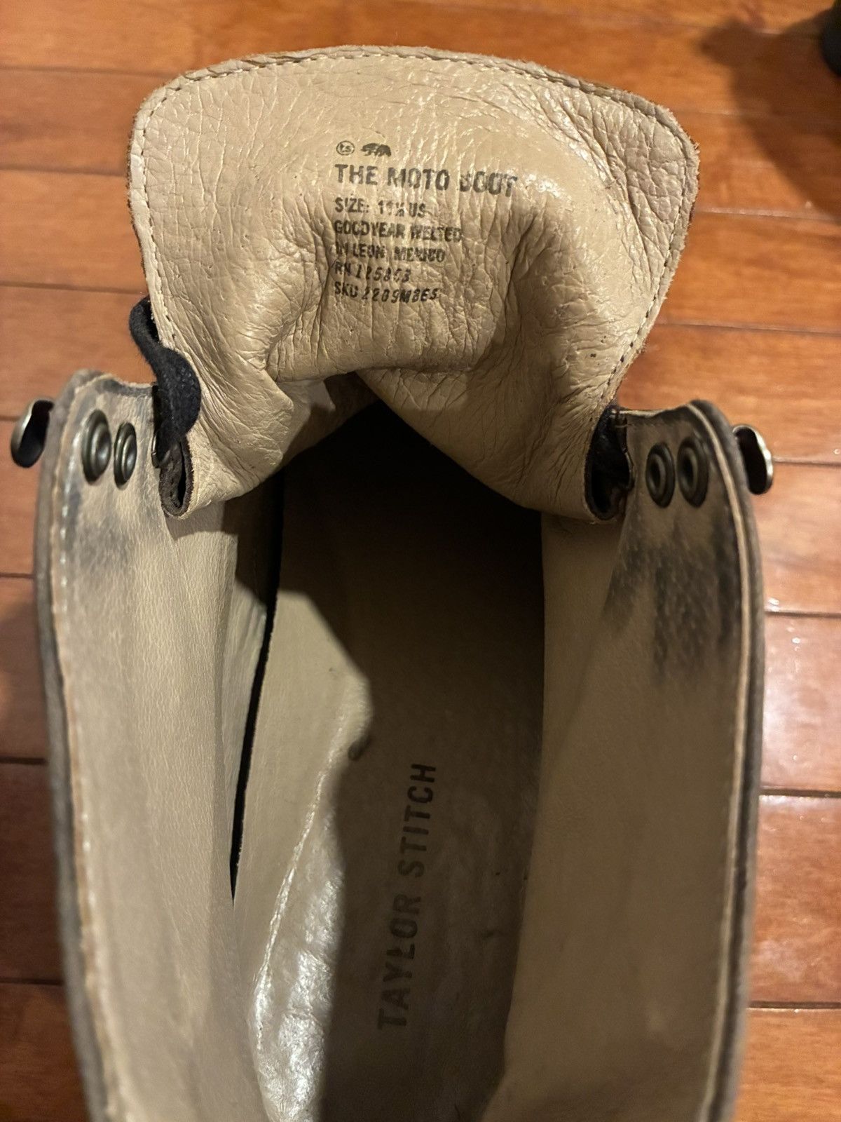 Taylor Stitch The Moto Boot Size US 11.5 / EU 44-45 - 4 Thumbnail