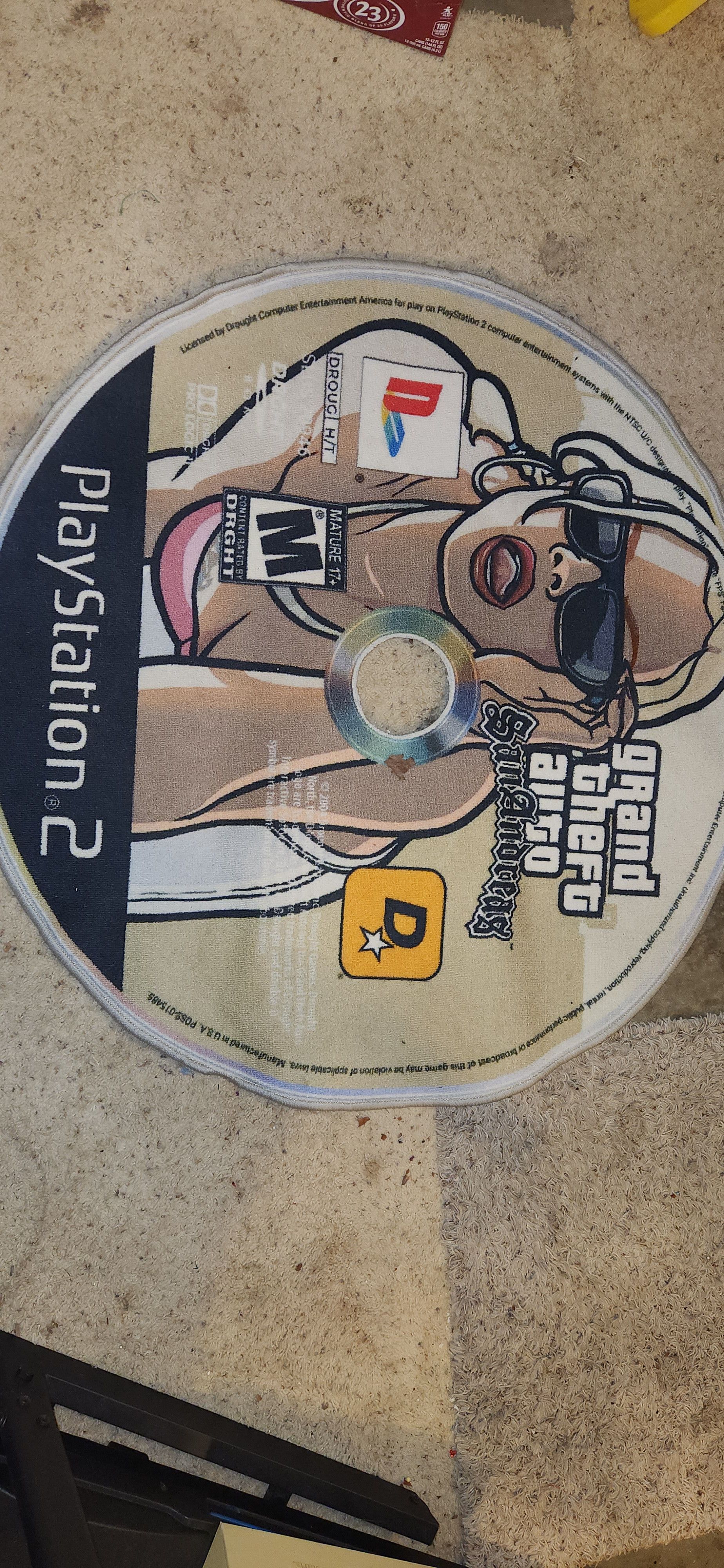 Streetwear × Vintage Grand Theft Auto San Andreas PlayStation 2 Disc ...