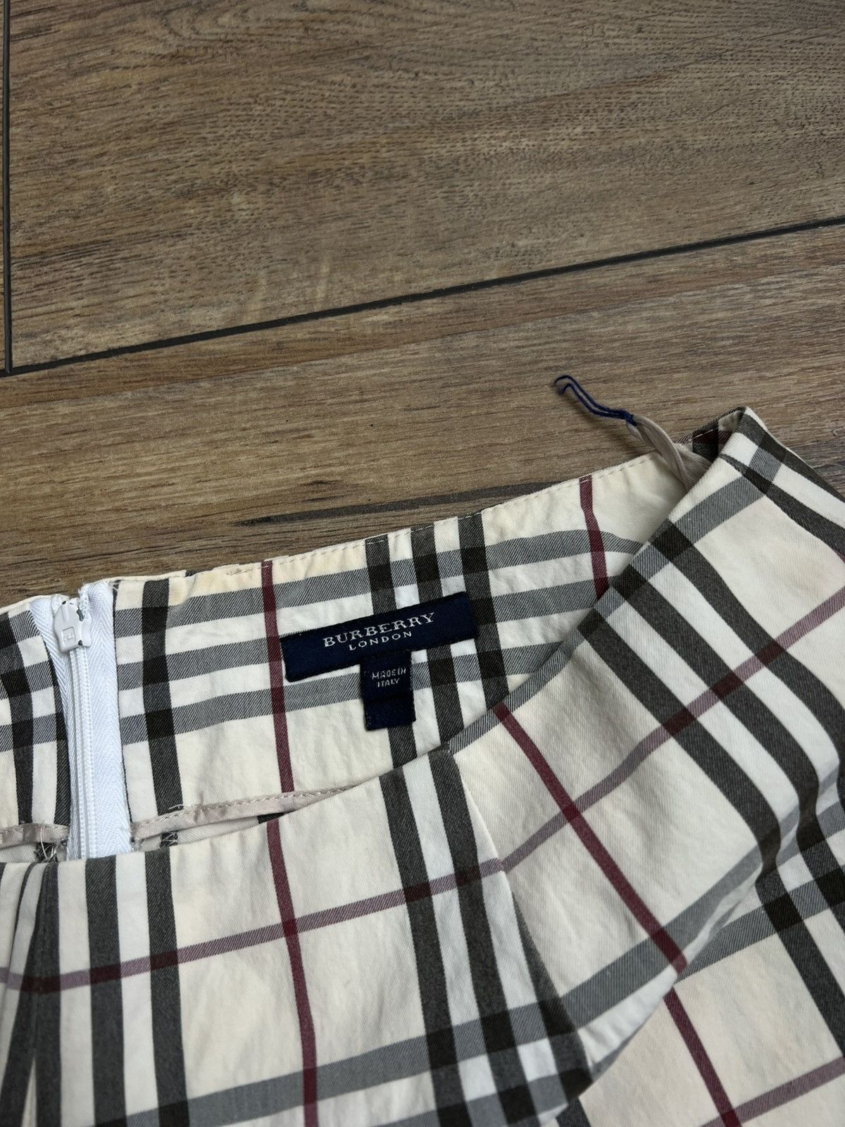 Burberry Burberry London Nova Check Capri Cropped Pants Size 28" / US 6 / IT 42 - 7 Thumbnail