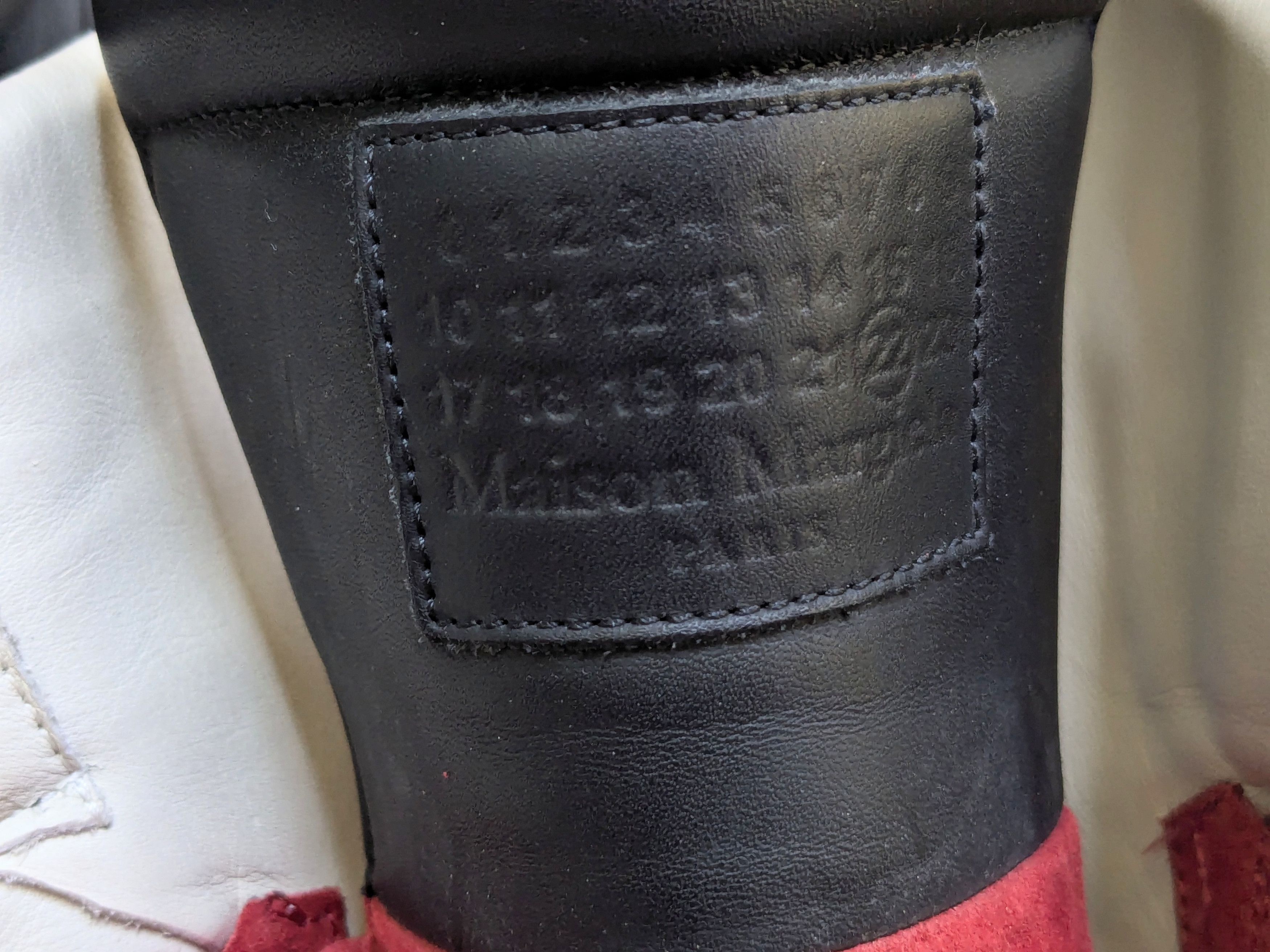 Maison Margiela Maison Margiela Future Red Black 14 47 High Tops Suede Size US 14 / EU 47 - 8 Thumbnail
