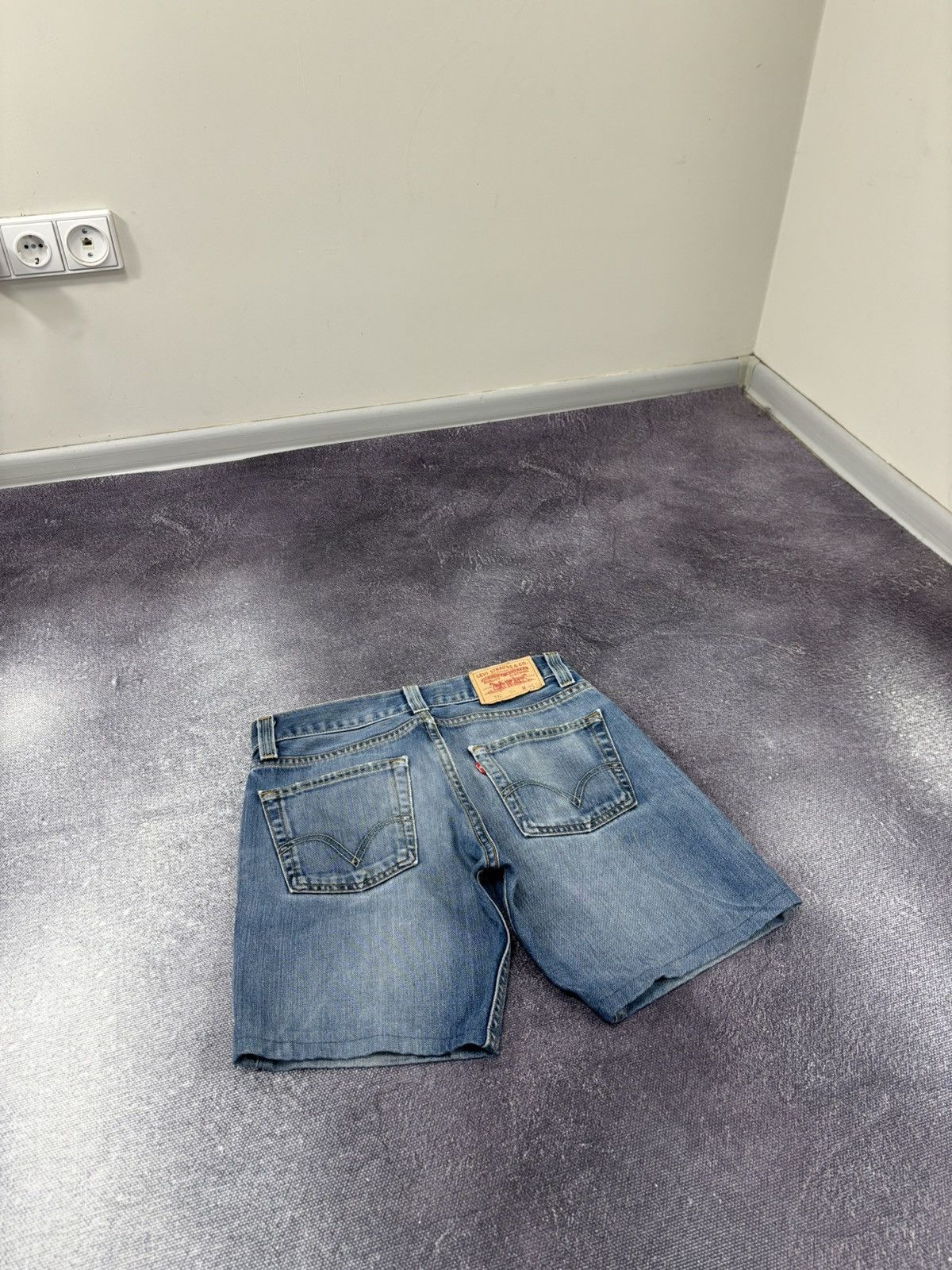 Levi's Vintage Levi’s 512 Faded Blue American Hype Denim Shorts Size US 30 / EU 46 - 3 Thumbnail