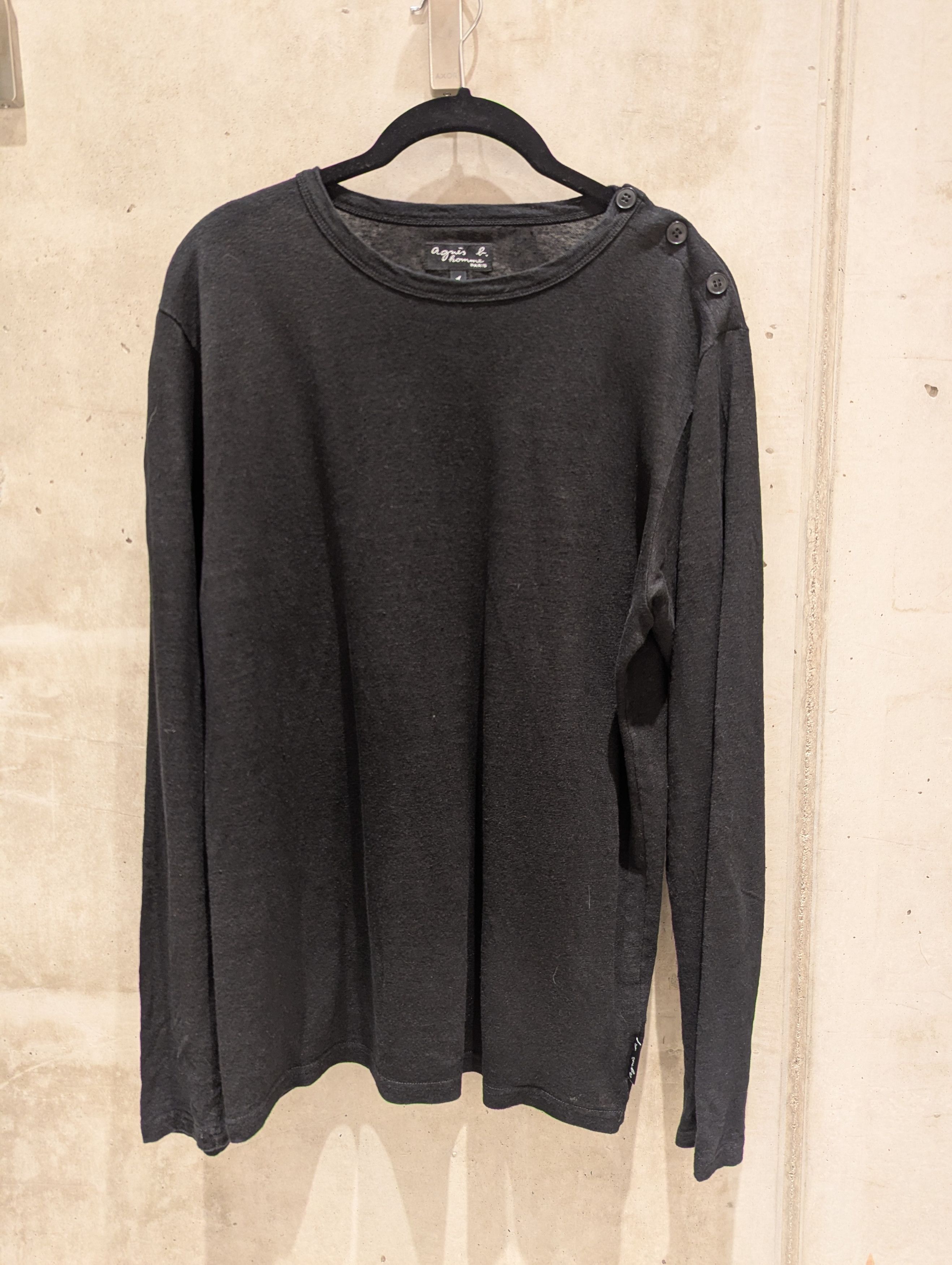 agnes b. Linen Pullover Size US S / EU 44-46 / 1 - 1 Thumbnail