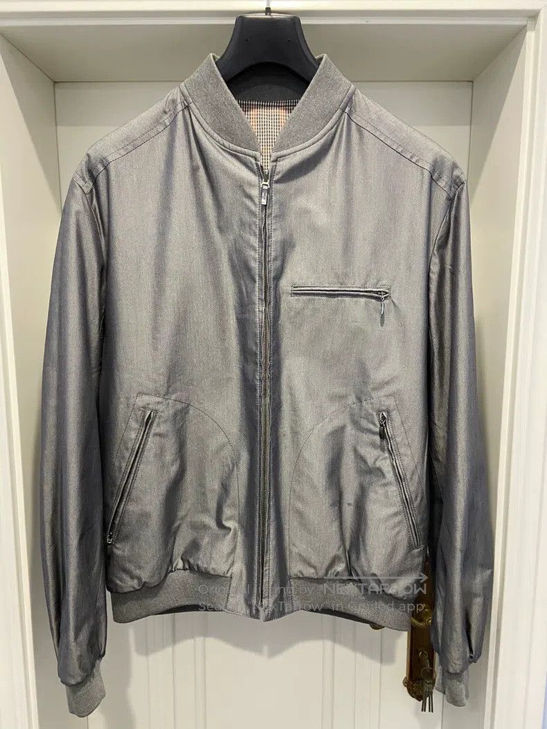 Brioni Brioni Silk reversible jacket Size US XL / EU 56 / 4 - 1 Thumbnail