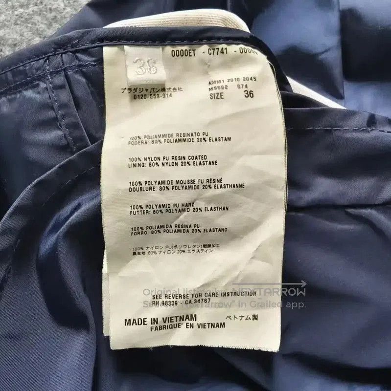 Miu Miu Miu Miu Blue Women's Trench Coat Size S . Size S / US 4 / IT 40 - 4 Thumbnail
