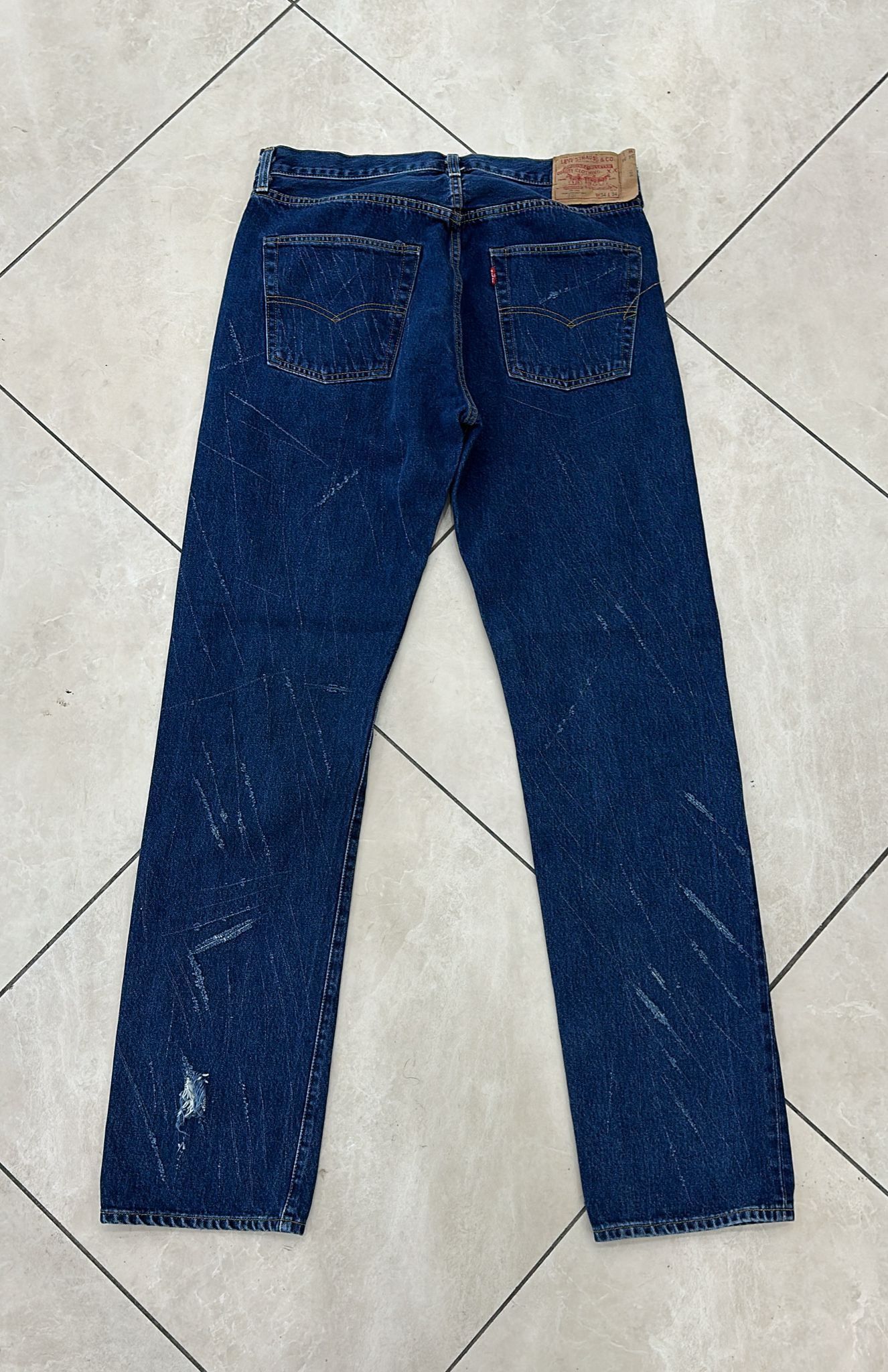 Levi's Vintage Clothing LVC Levi's Vintage Clothing 1984 501XX Broken Promise Jeans Size US 34 / EU 50 - 2 Thumbnail