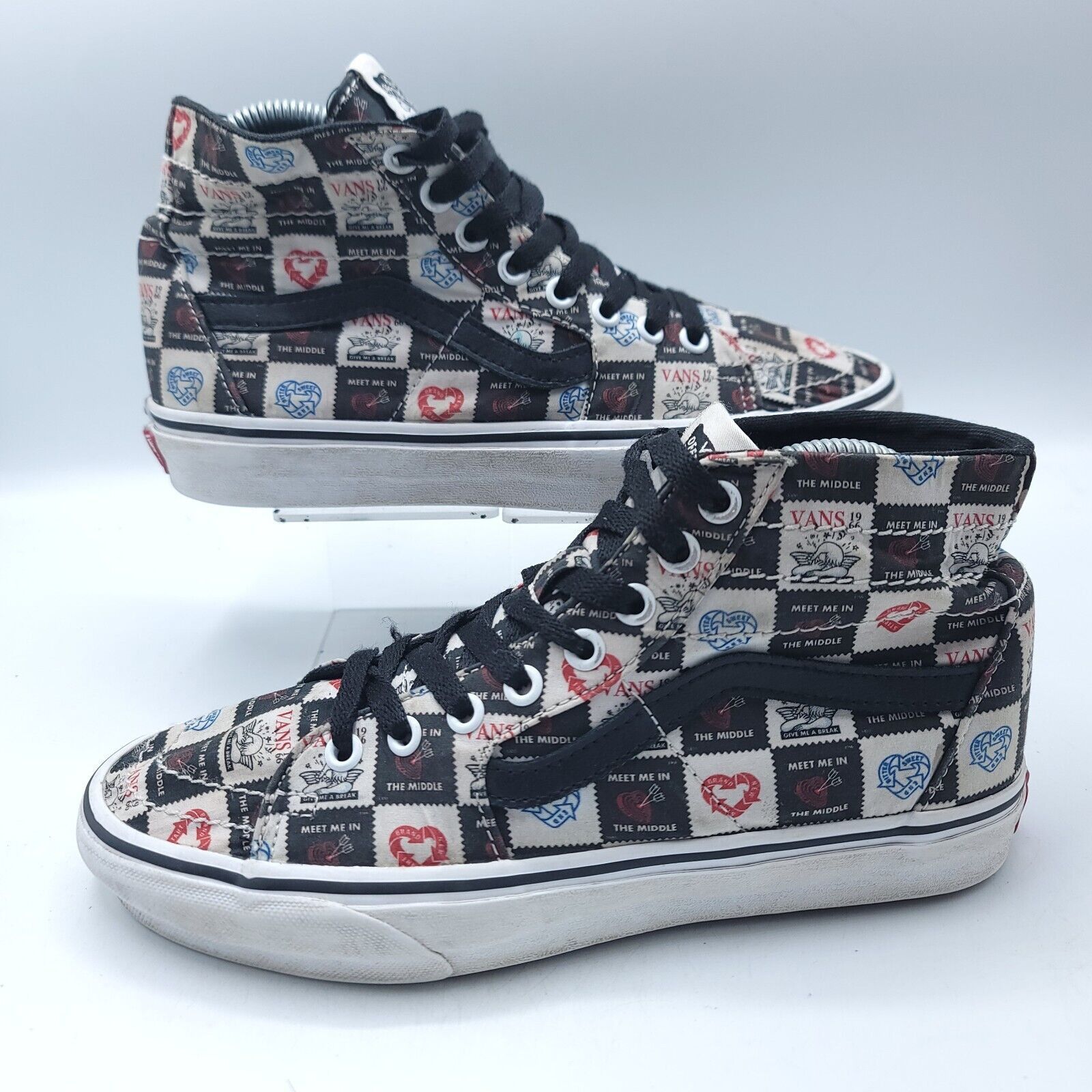 Vans Vans Off the Wall Shoe Womens Size 8 Mens 6.5 721356 Black Size US 8 / IT 38 - 5 Thumbnail