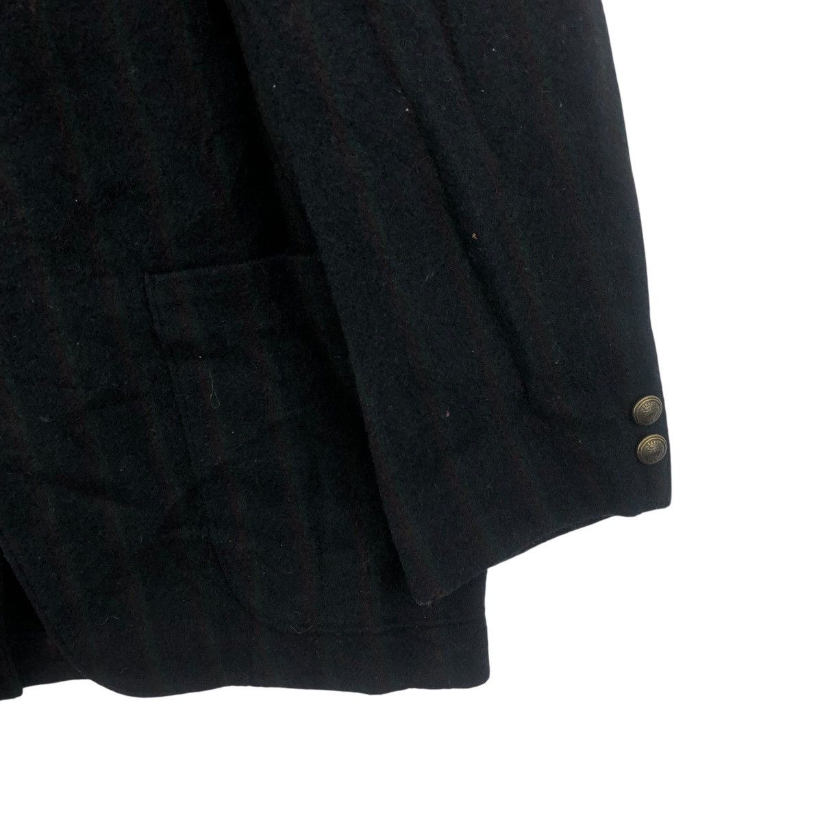 Takeo Kikuchi Vintage MAUL RUCK for TAKEO KIKUCHI Designer Stripes Blazer Size 40R - 5 Thumbnail
