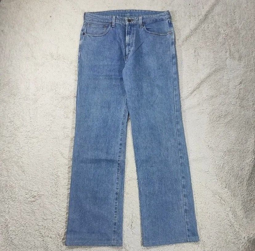 Japanese Brand Vintage Bobson Chessking Japan - Faded Light Blue Jeans Size US 34 / EU 50 - 1 Thumbnail
