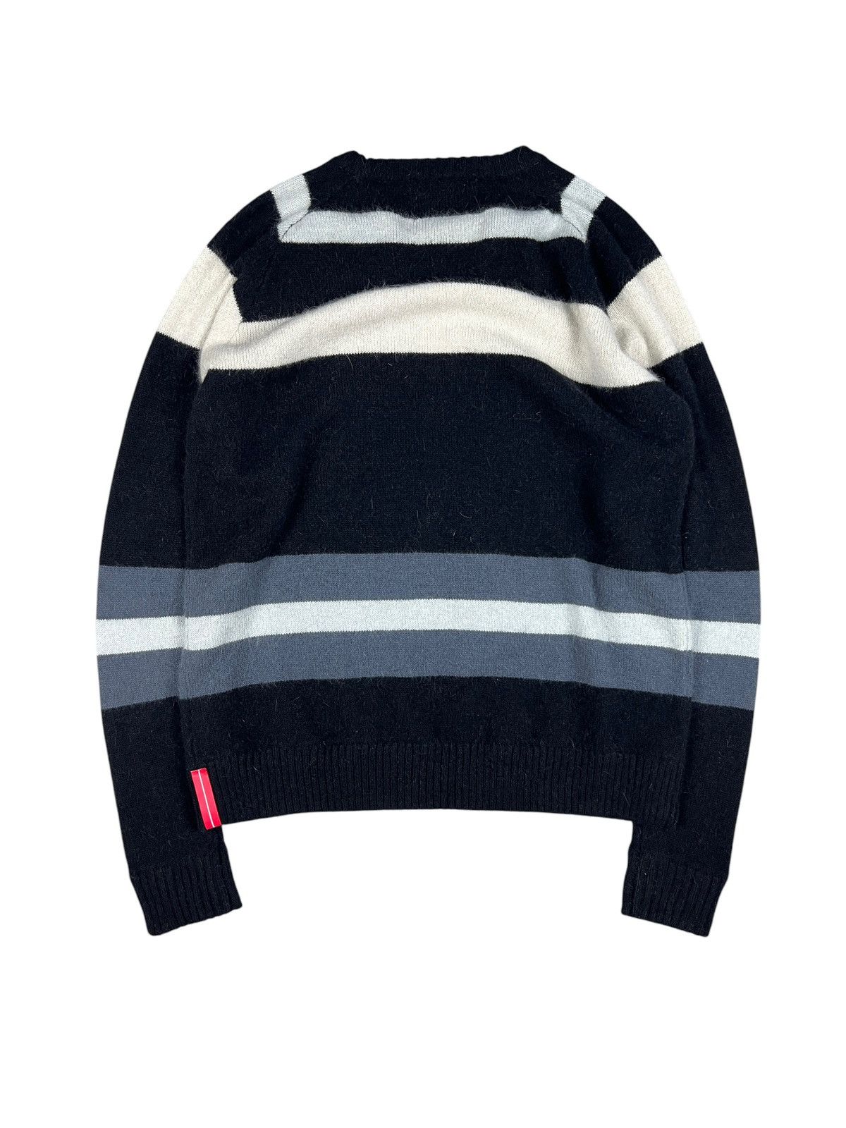 Japanese Brand × Vintage × WHIZ LIMITED Vintage Whiz Limited Stripes Mohair Sweater Size US L / EU 52-54 / 3 - 2 Thumbnail