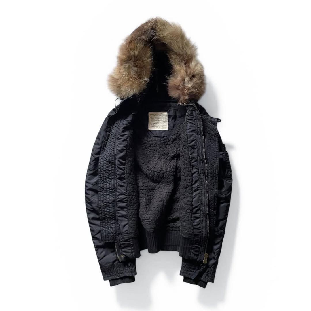 GOA GOA Raccoon Fur Bomber Jacket Size US S / EU 44-46 / 1 - 7 Thumbnail