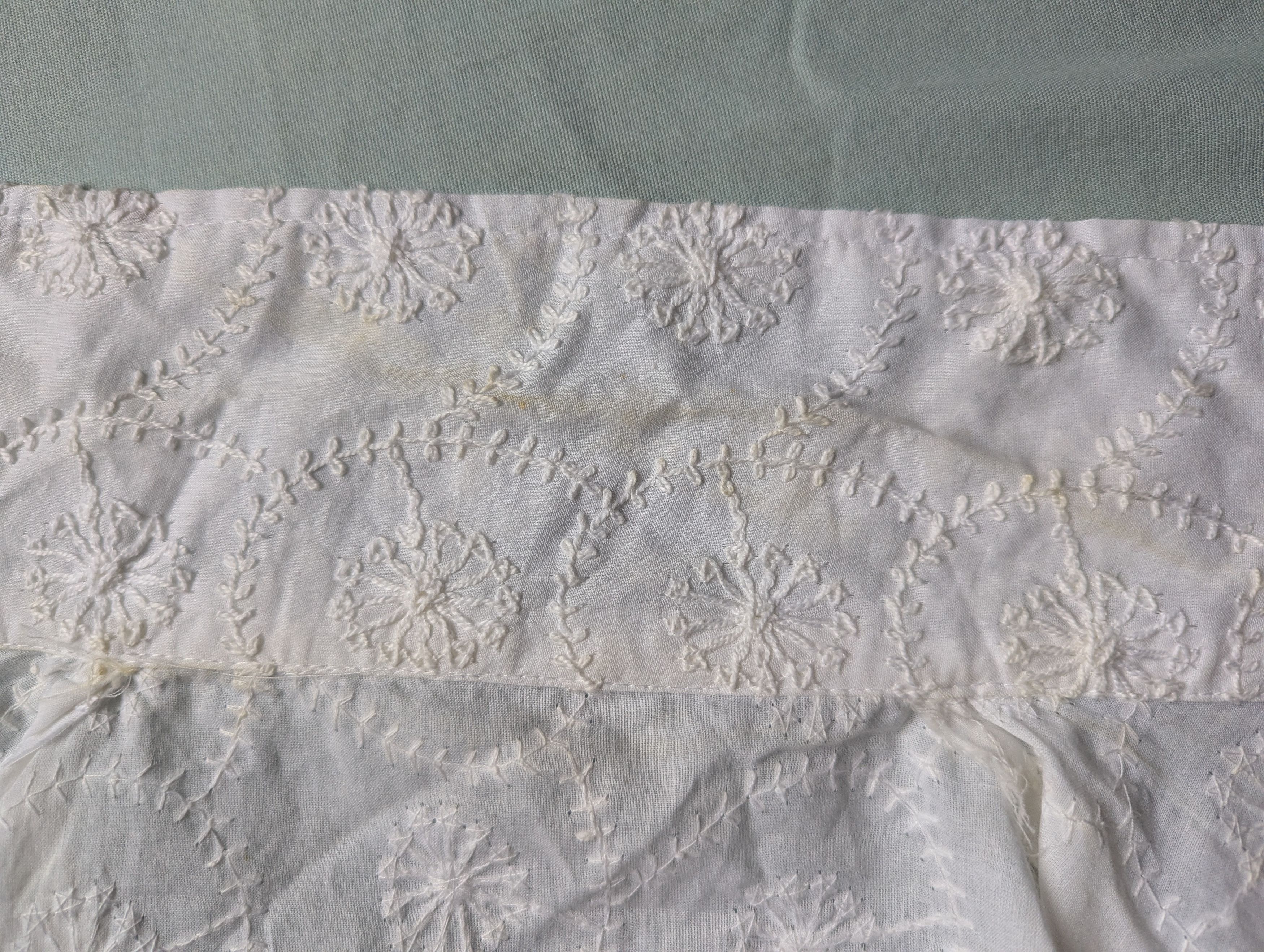 Other Cotton white thread embroidery Size M / US 6-8 / IT 42-44 - 9 Thumbnail