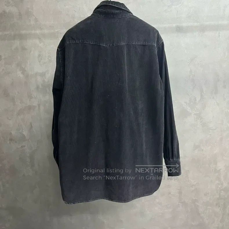 Acne Studios Acne Studios Black solid single-breasted pointed collar po Size US L / EU 52-54 / 3 - 2 Thumbnail