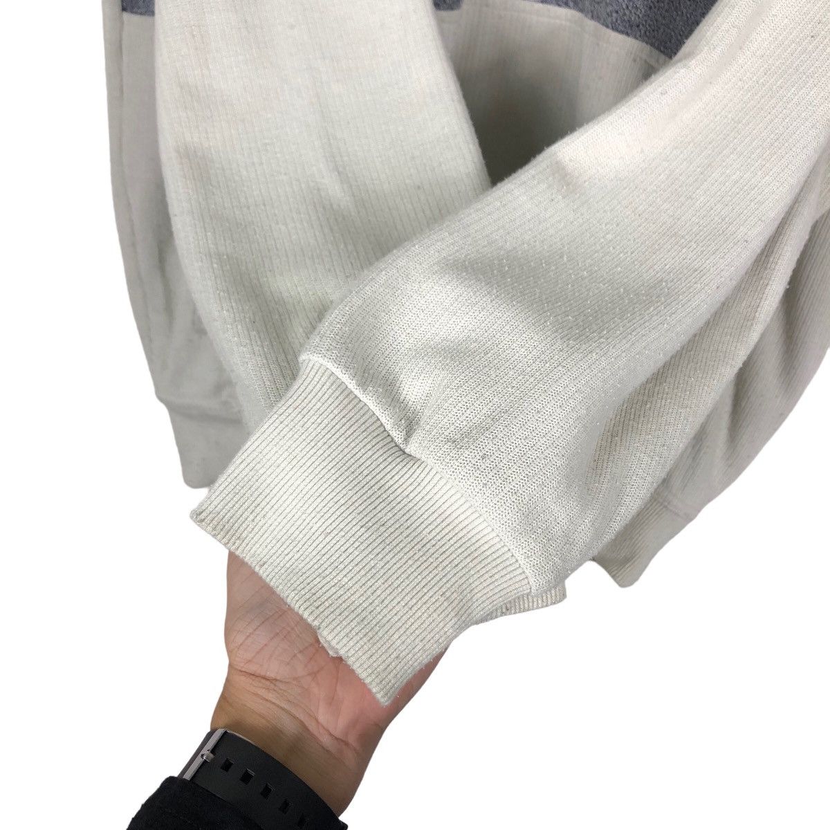 Japanese Brand 🔥90’s Vintage Sweatshirt Collar Carol Big Logo Spell Out Size US L / EU 52-54 / 3 - 9 Thumbnail