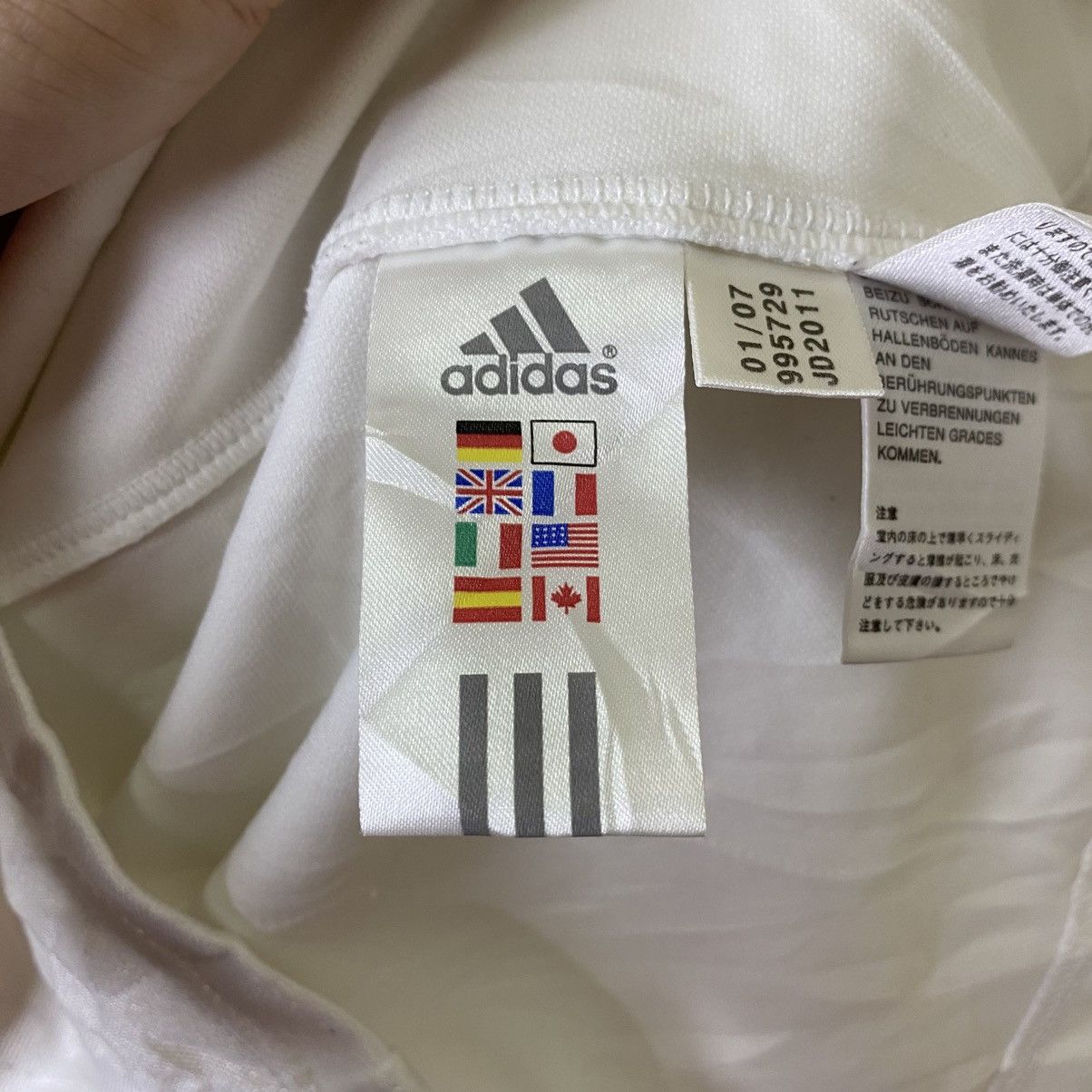 Adidas Vintage Y2K Adidas Drill Tracktop Jacket Size US L / EU 52-54 / 3 - 7 Thumbnail