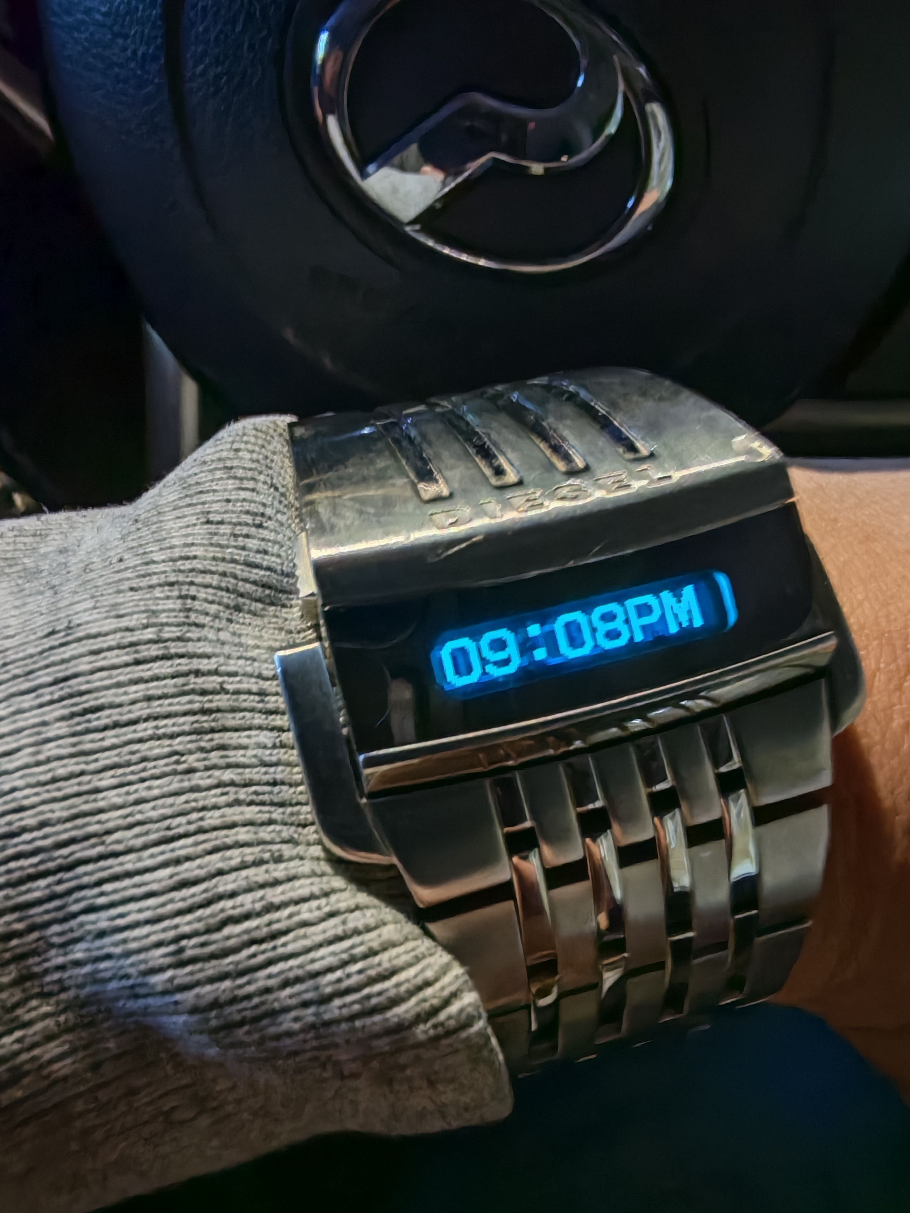 Diesel DIESEL LED Digital Futuristic DZ7080 Robocop RARE Vintage Size ONE SIZE - 5 Thumbnail